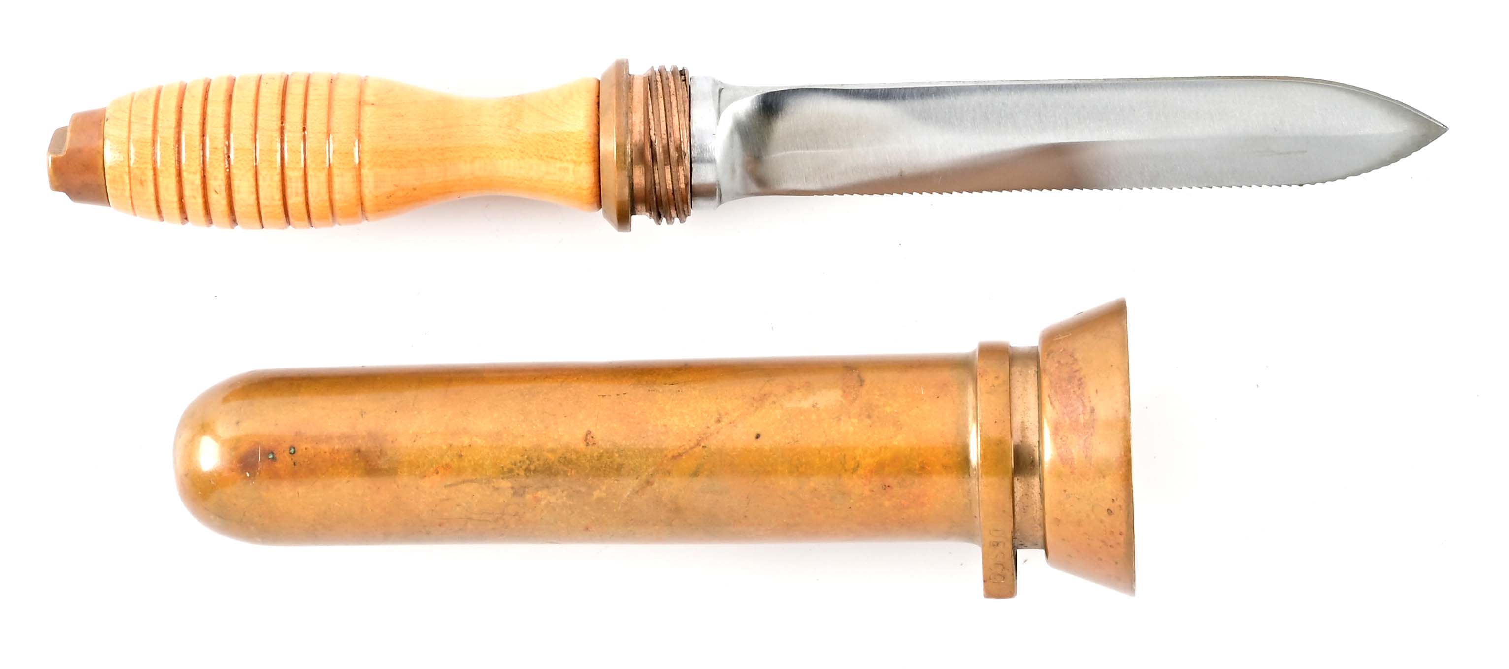 Lot Detail DESCO MARKED MARK V DIVE KNIFE.