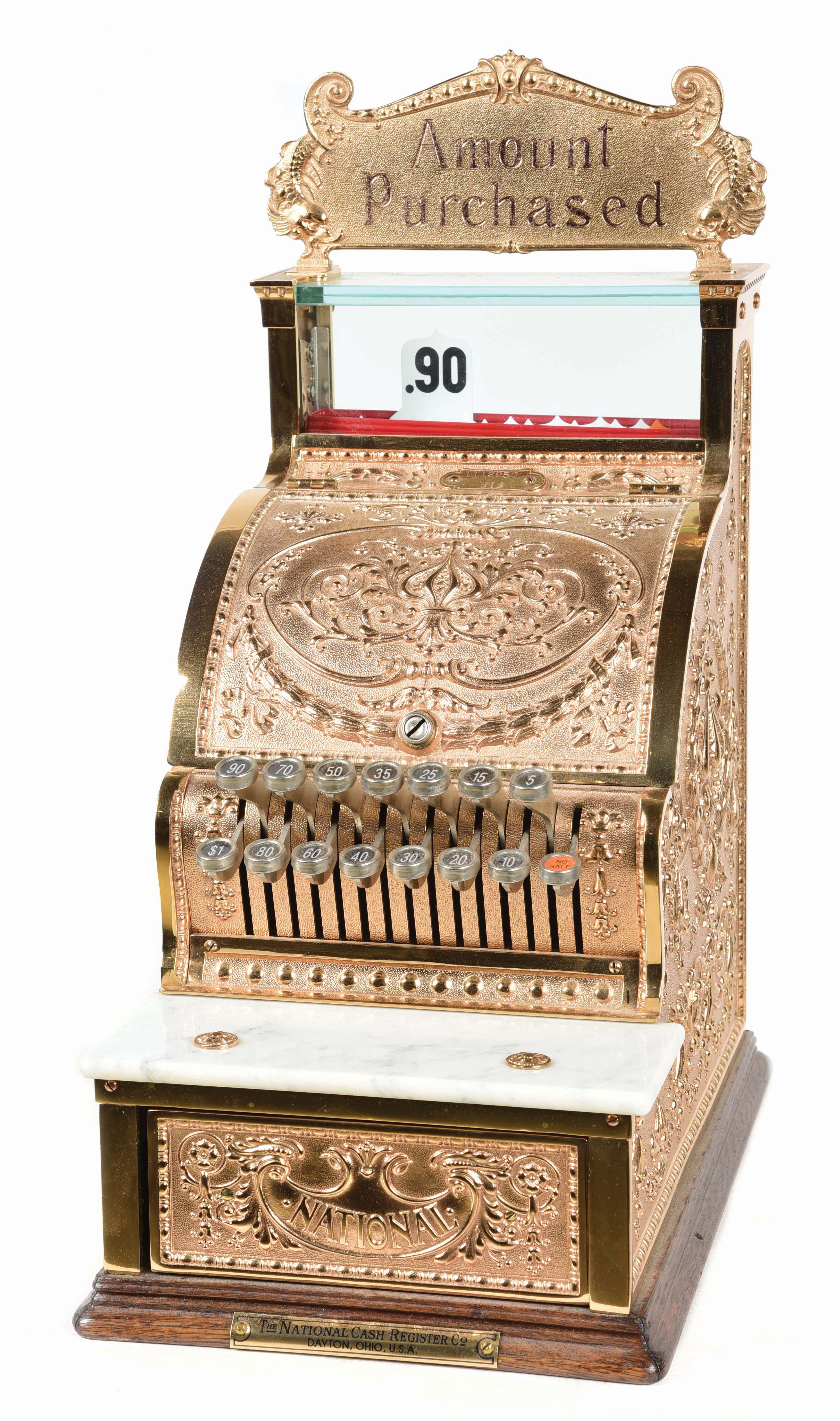 Lot Detail NATIONAL CASH REGISTER MODEL 313 SERIAL NUMBER 1112950.