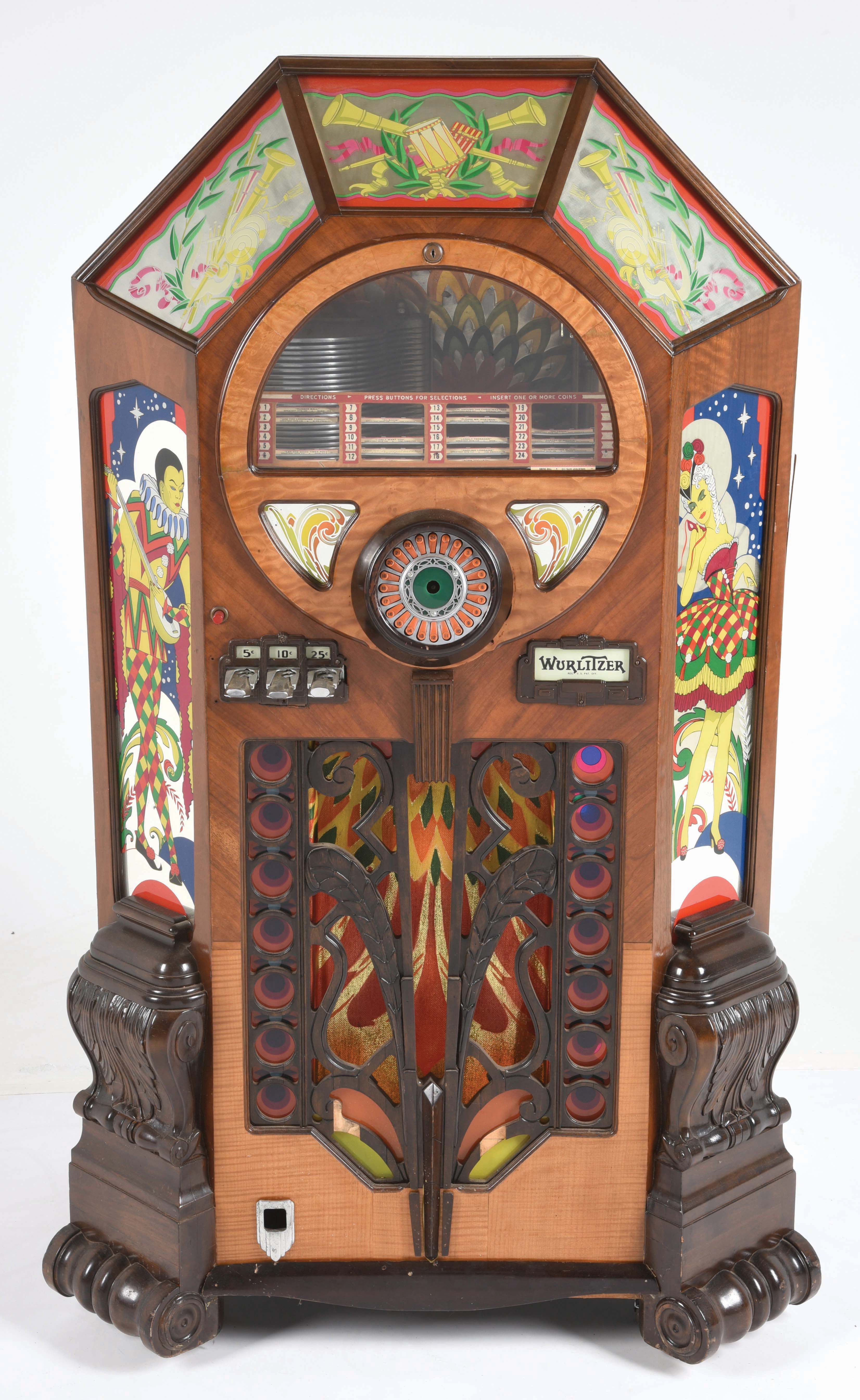 Lot Detail WURLITZER VICTORY JUKEBOX.