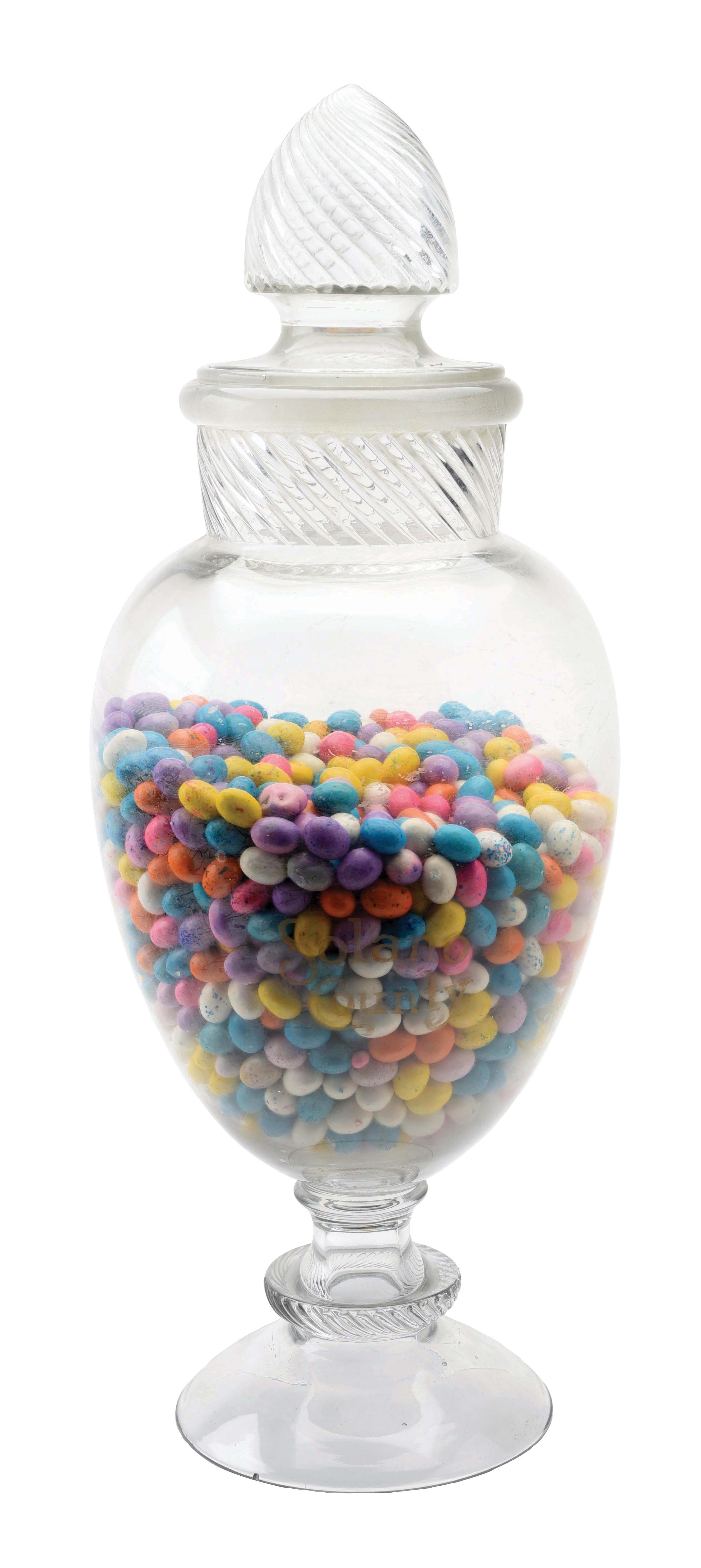 Lot Detail BEAUTIFUL 24" LARGE CANDY JAR.