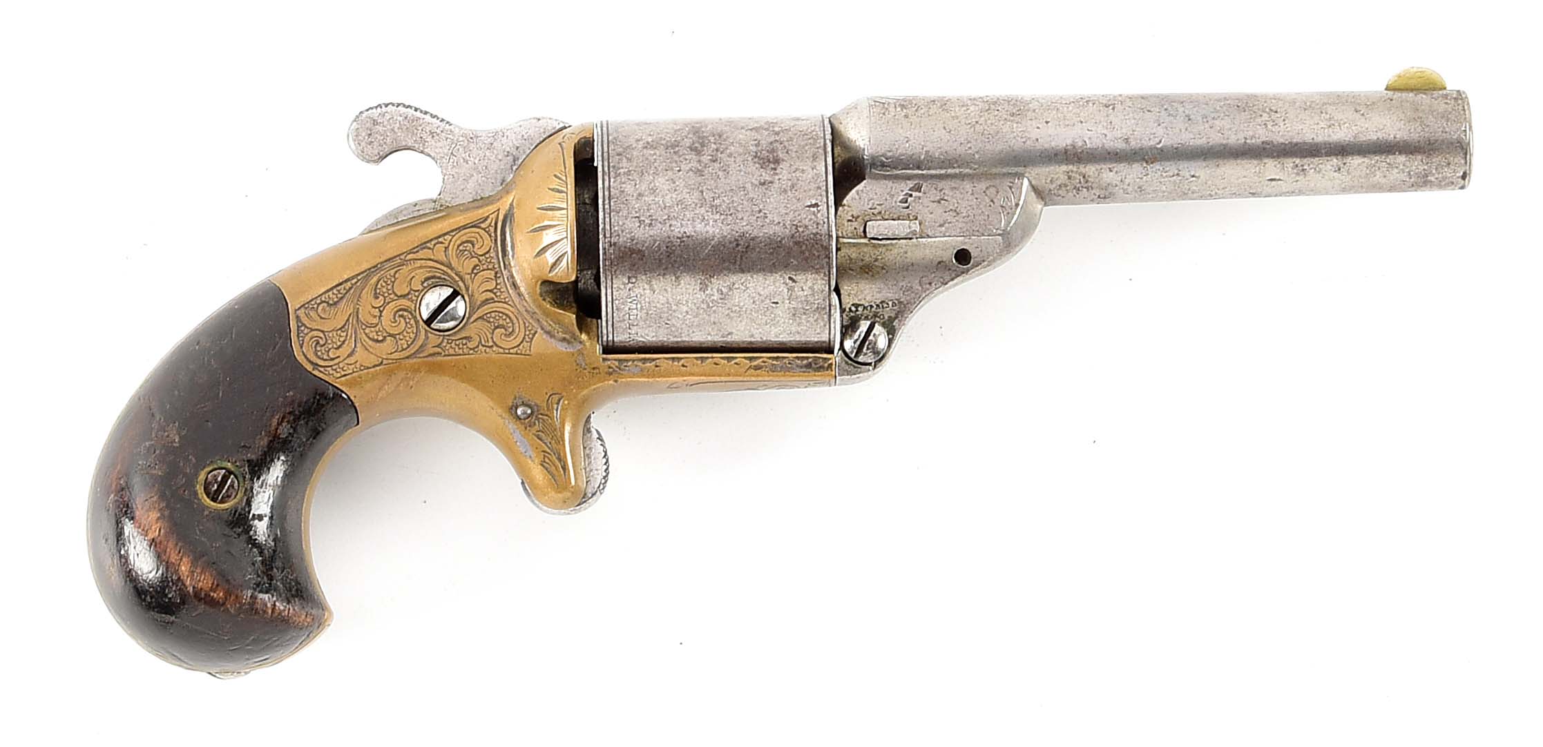 Lot Detail (A) MOORE'S POCKET REVOLVER.