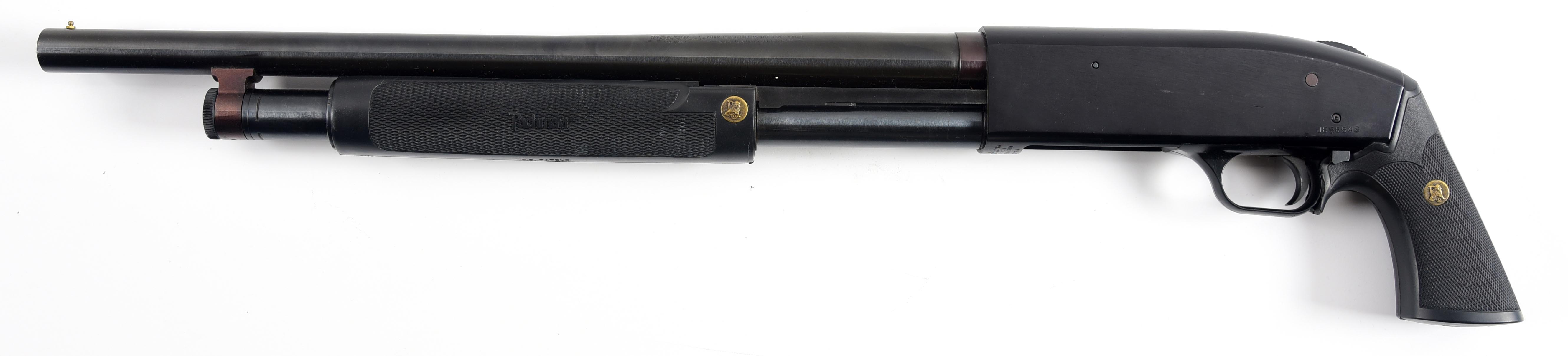 Lot Detail (M) MOSSBERG MODEL 500A CRUISER 12 BORE PUMP ACTION SHOTGUN.
