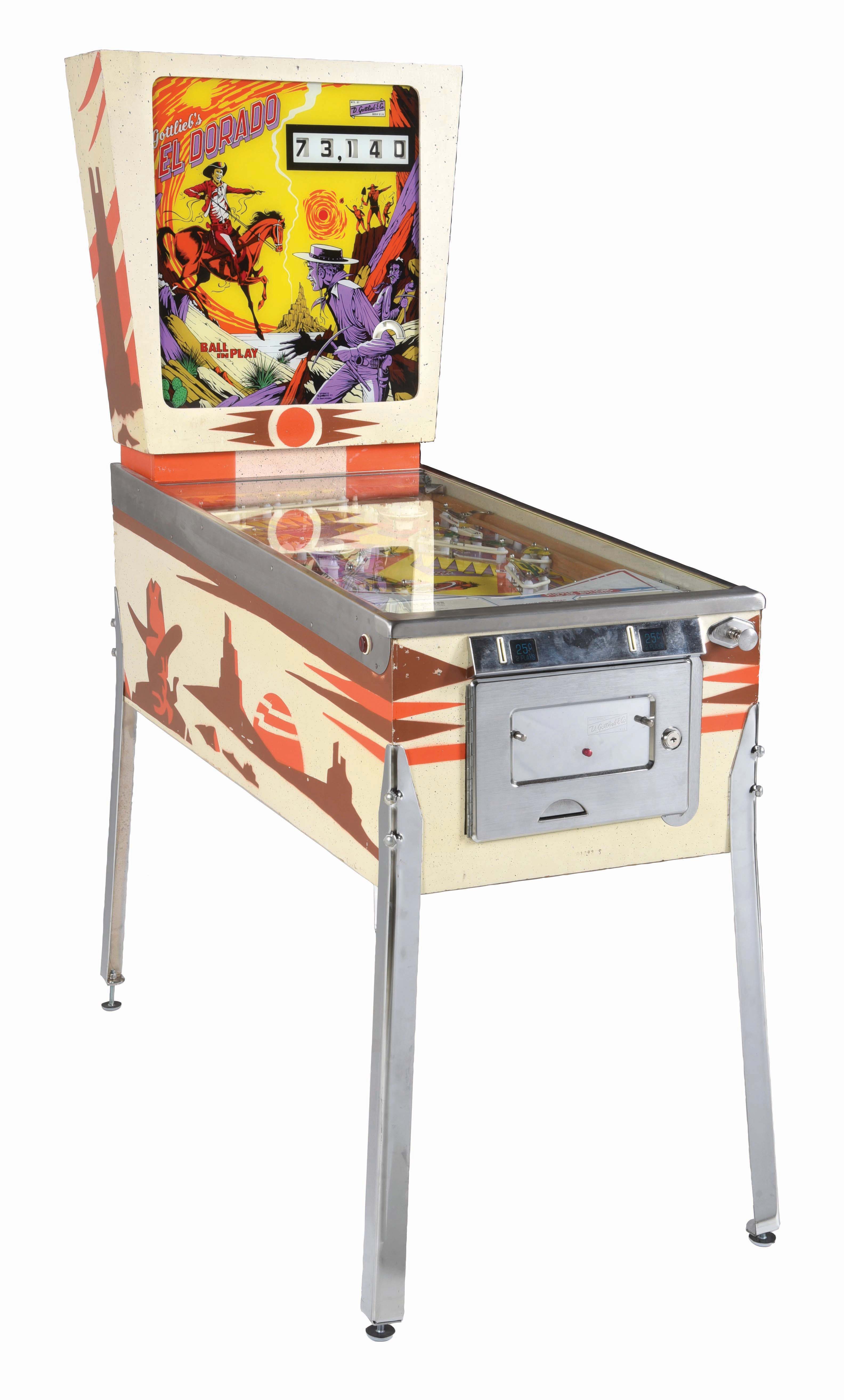 Lot Detail GOTTLIEB EL DORADO PINBALL MACHINE.