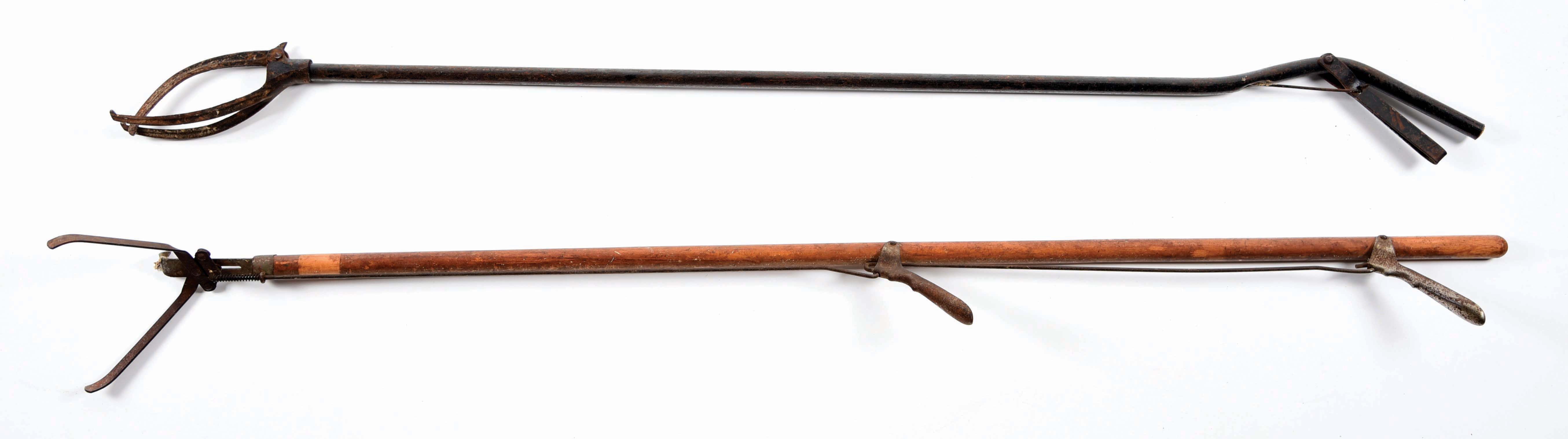 Lot Detail LOT OF 2 ORIGINAL COUNTRY STORE SHELF GRABBERS.