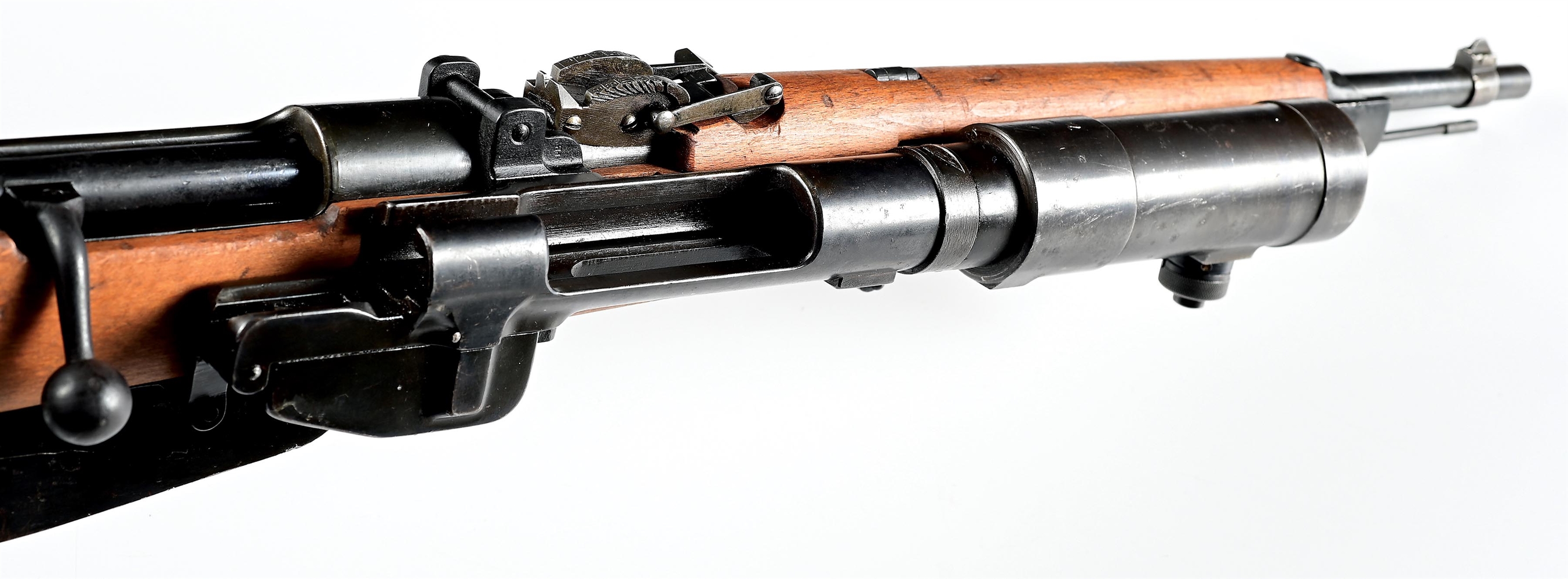 Lot Detail (C) EXTRAORDINARY ITALIAN INTERWAR CARCANO M91TS CARBINE