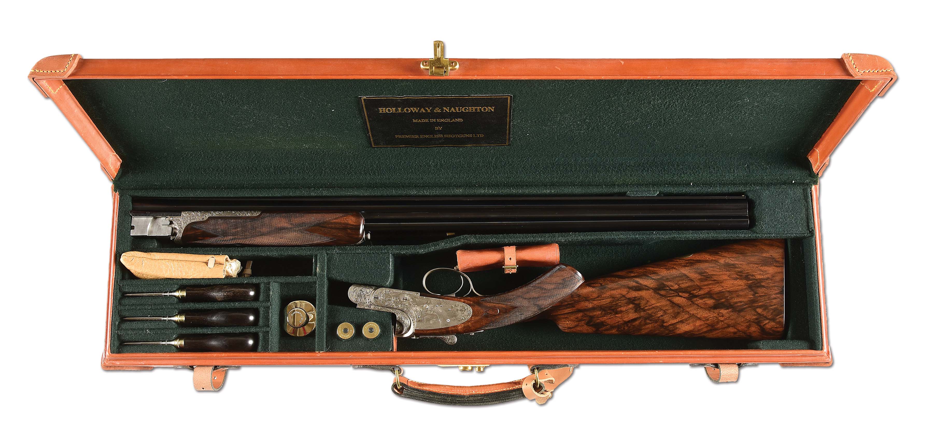 Lot Detail (M) HOLLOWAY & NAUGHTON 20 BORE OVER/UNDER SHOTGUN.