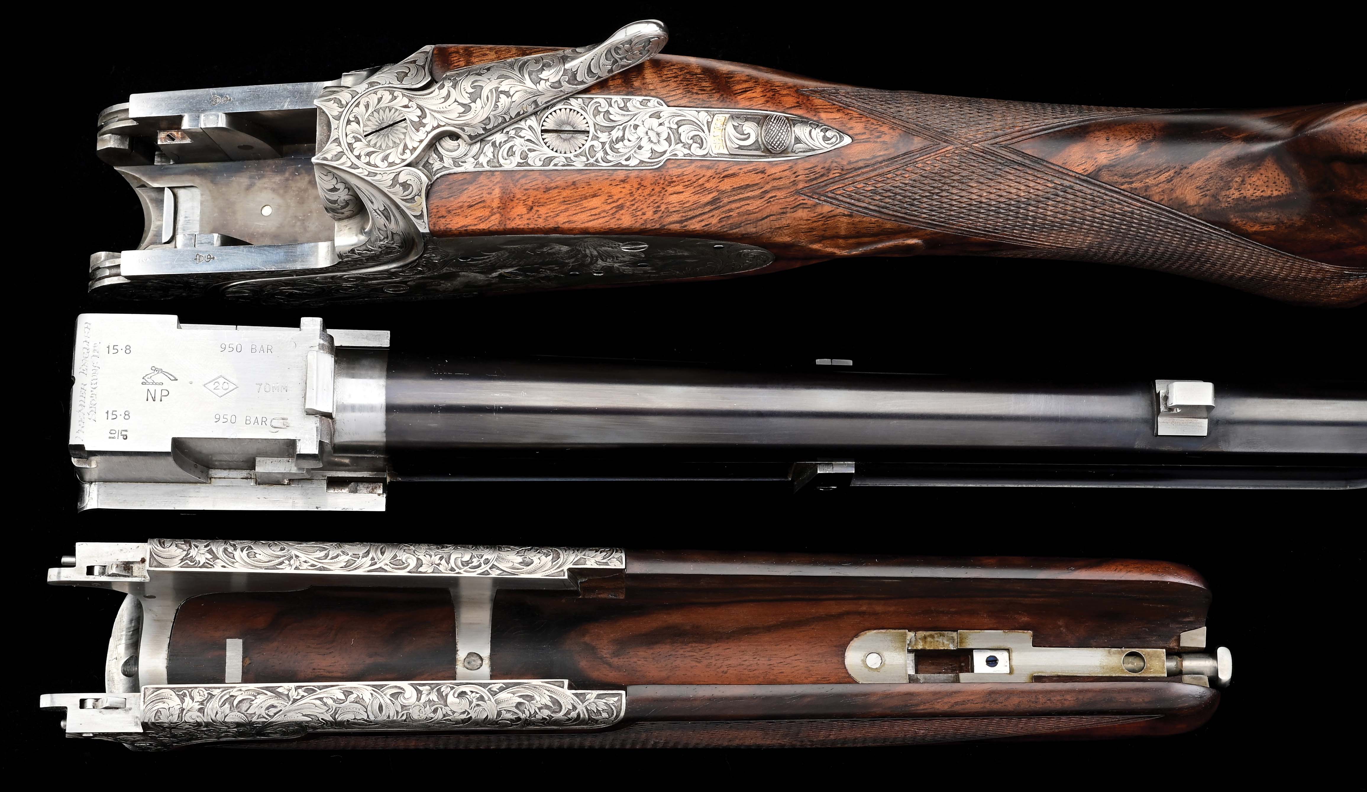 Lot Detail (M) HOLLOWAY & NAUGHTON 20 BORE OVER/UNDER SHOTGUN.