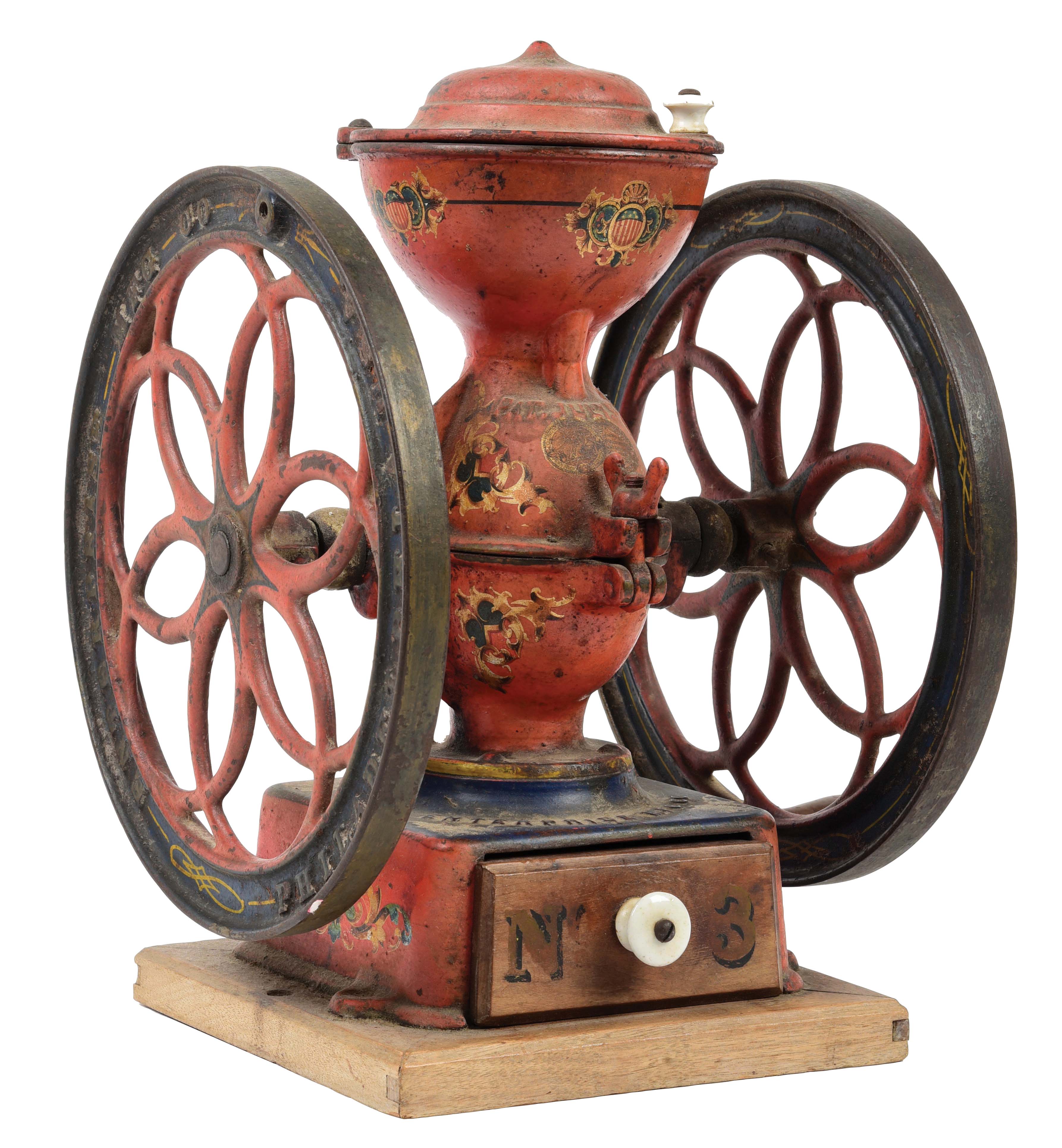 Lot Detail ENTERPRISE 3 ANTIQUE COFFEE GRINDER.