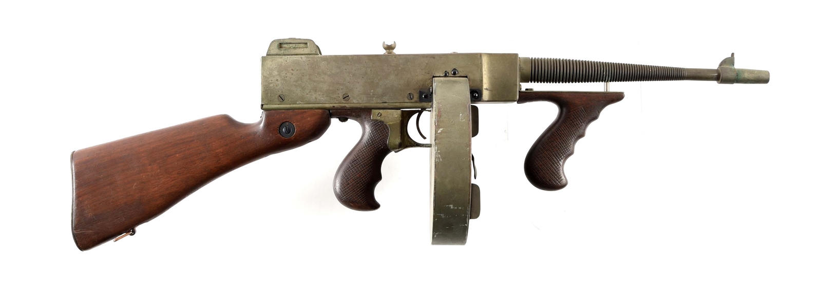 Lot Detail HOMEMADE THOMPSON SUBMACHINE GUN PROP.