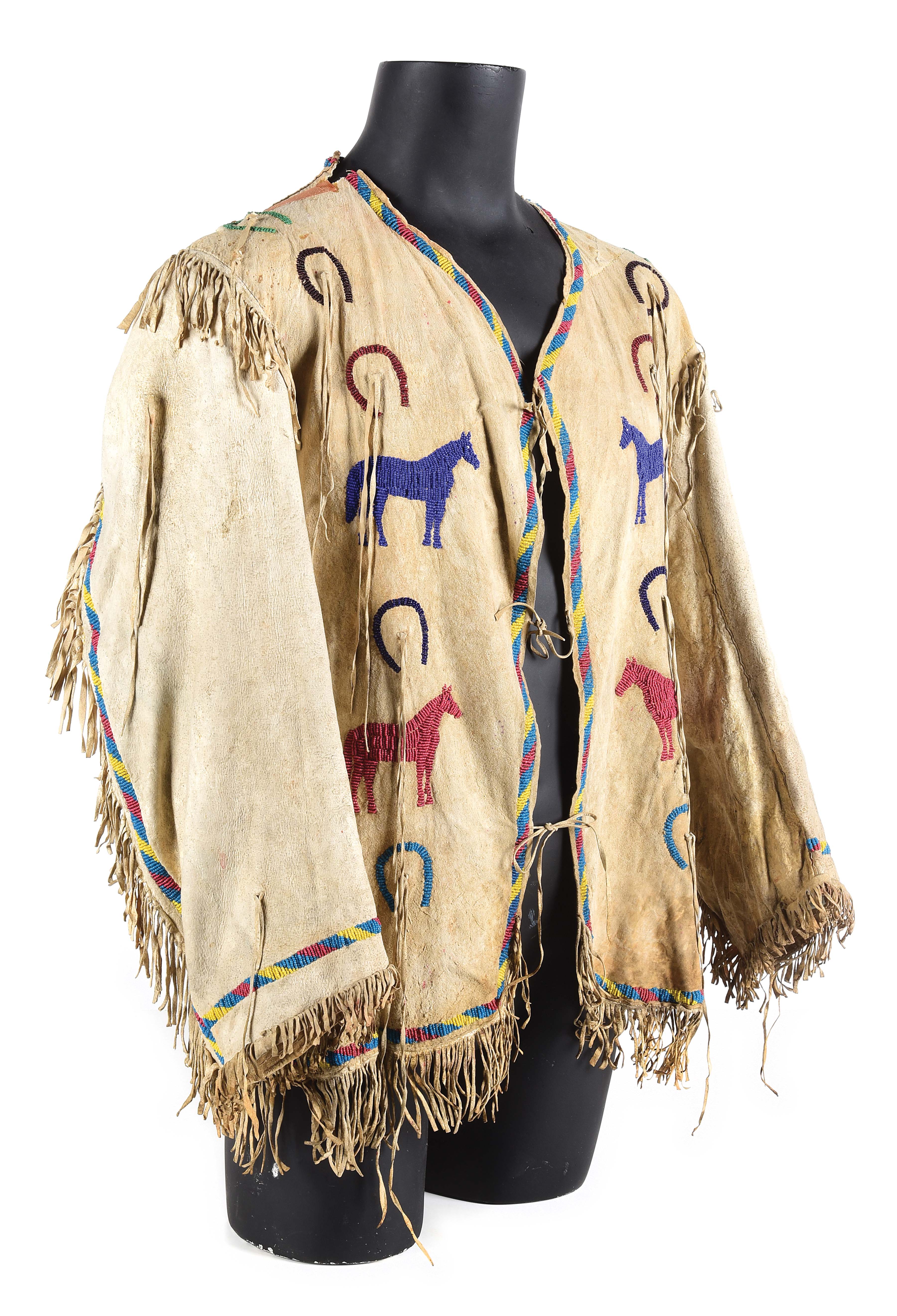 Lot Detail LAKOTA PICTORIAL BEADED JACKET
