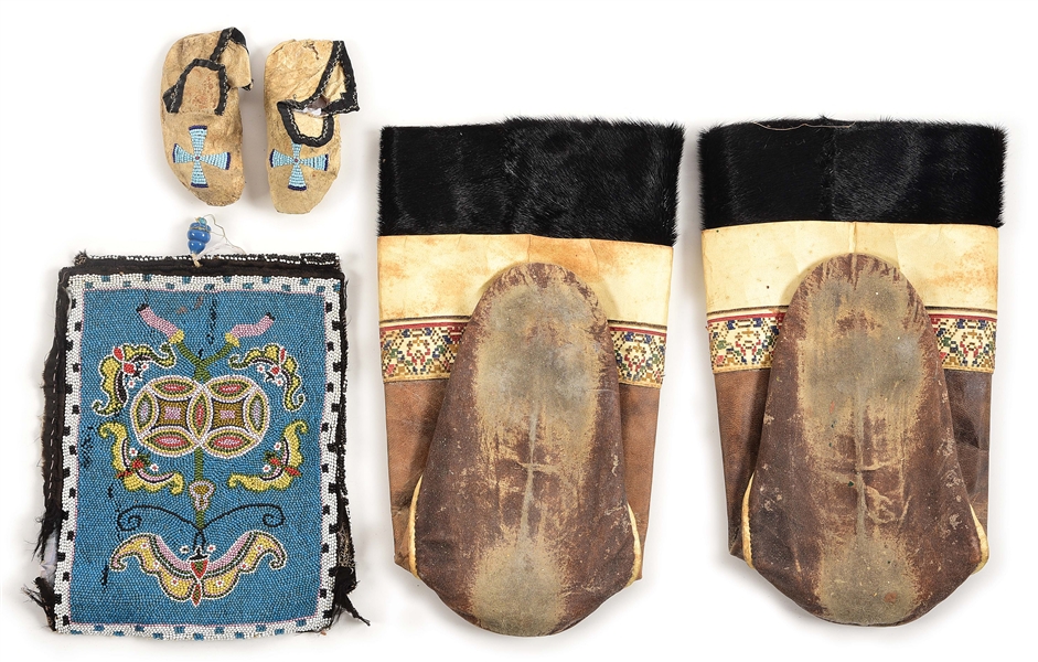 Lot Detail LOT OF 3 NATIVE AMERICAN ITEMS.