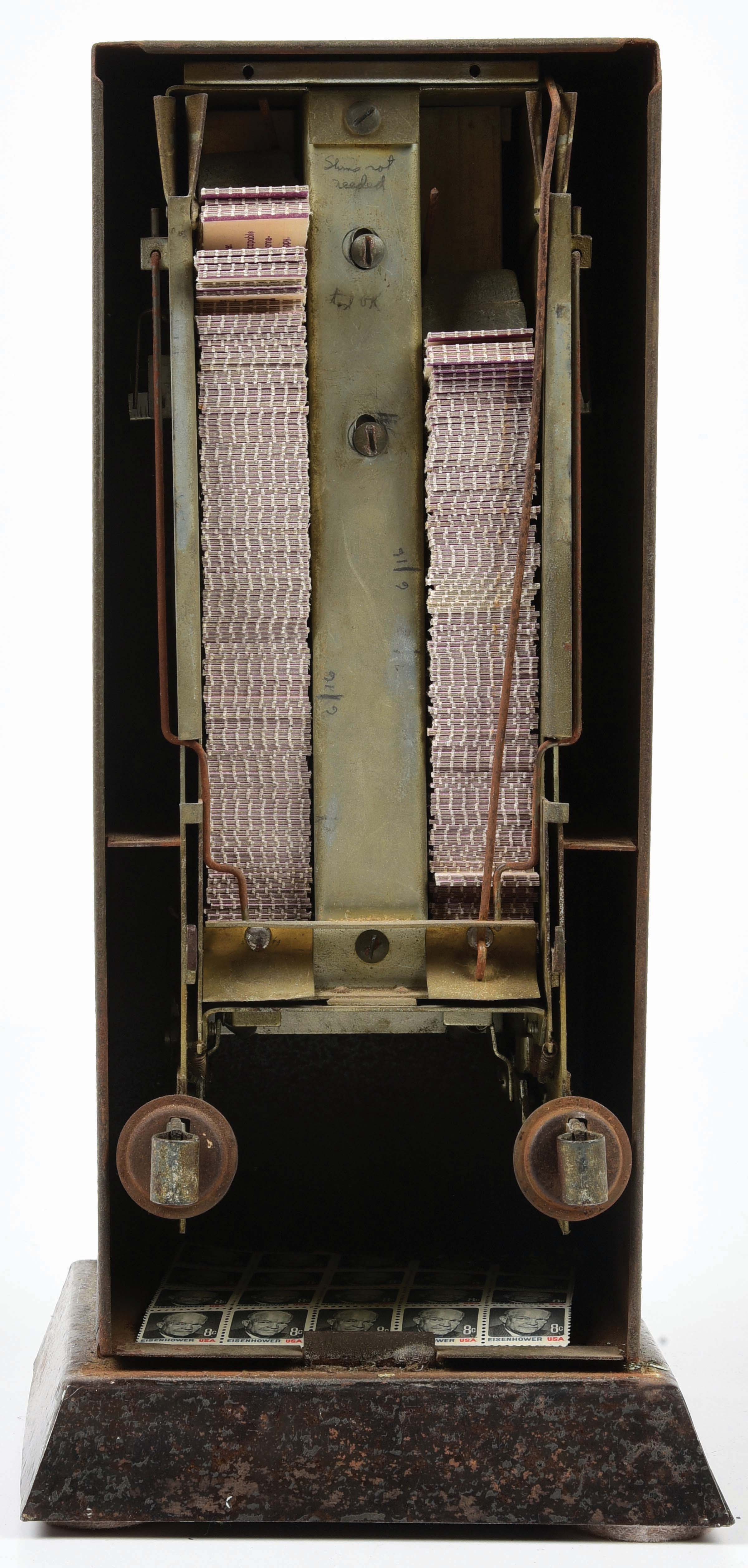 Lot Detail SHIPMAN STAMP VENDING MACHINE.