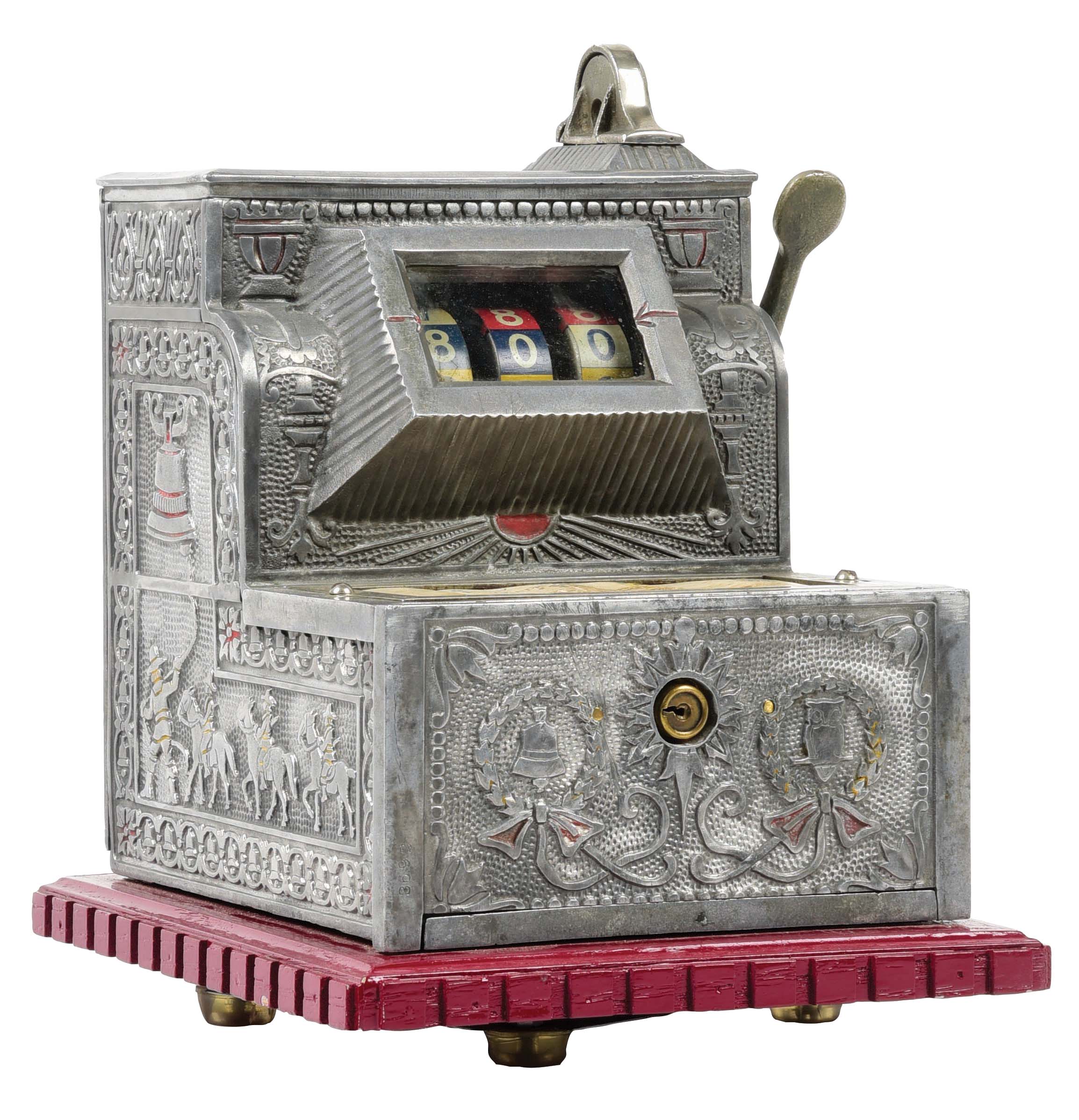 Lot Detail 5¢ MILLS NOVELTY PURITAN BELL TRADE STIMULATOR.