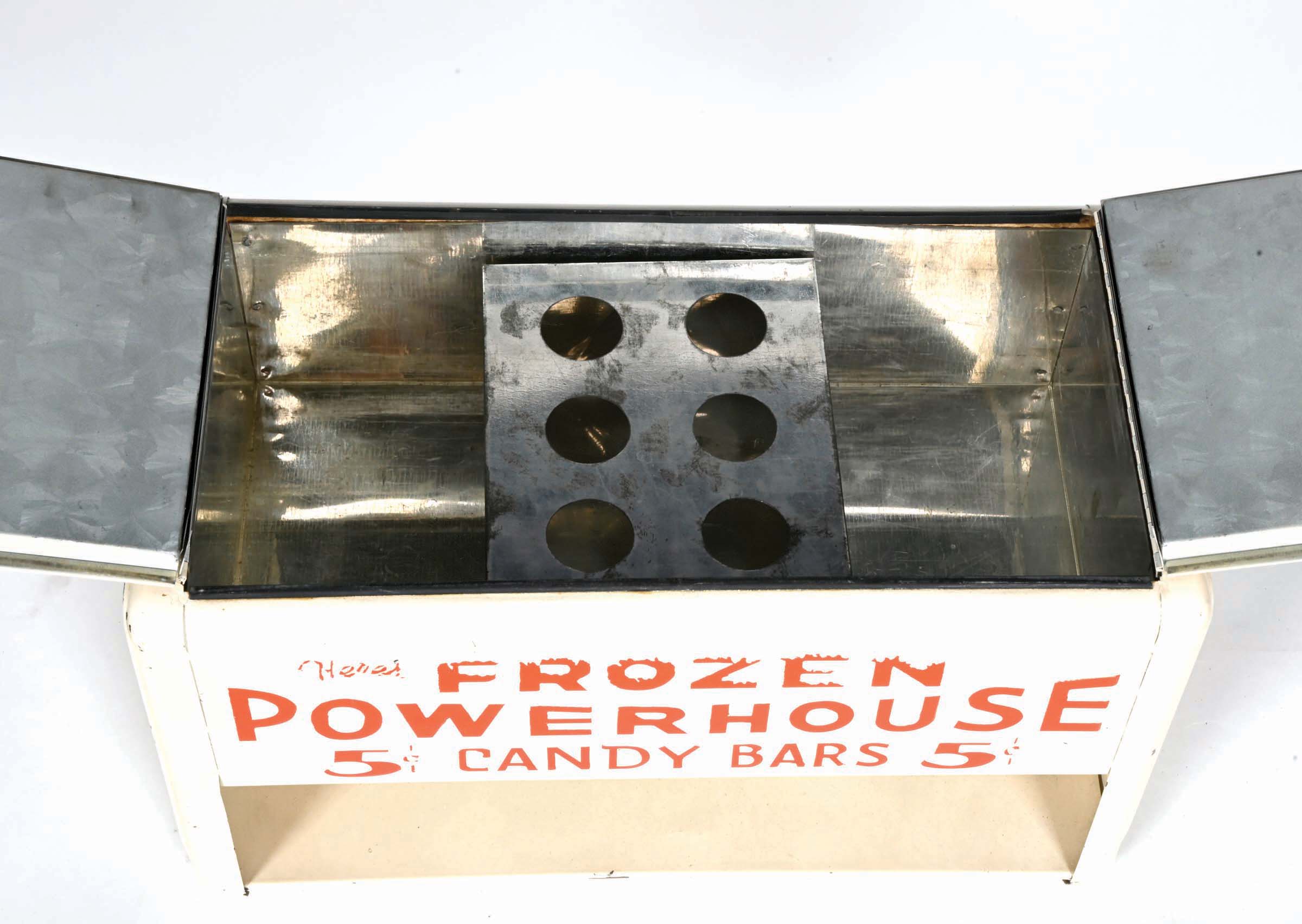 Lot Detail FROZEN POWERHOUSE CANDY BAR MINIATURE COOLER COUNTER TOP