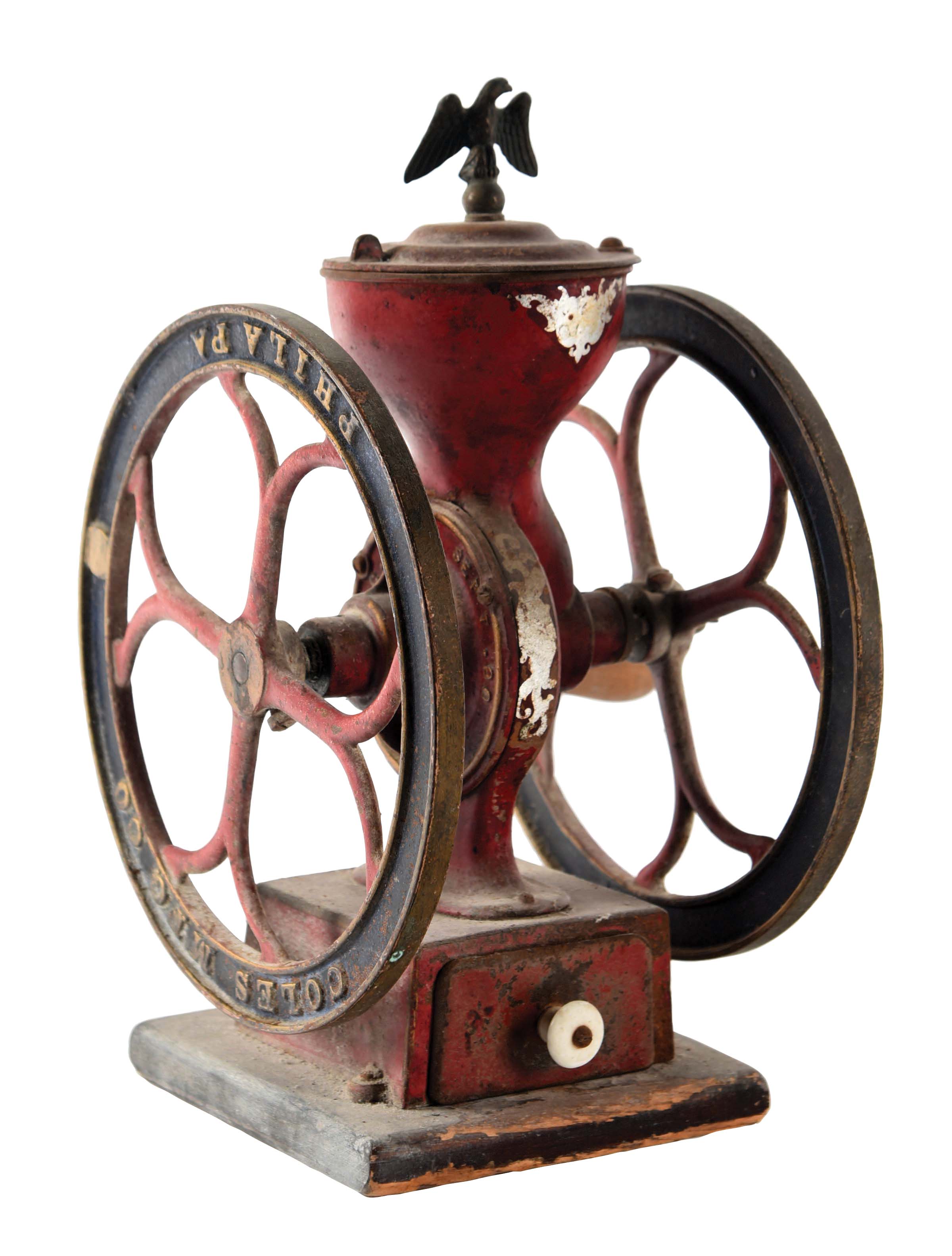 Lot Detail ORIGINAL COLES MFG CO. COFFEE GRINDER.