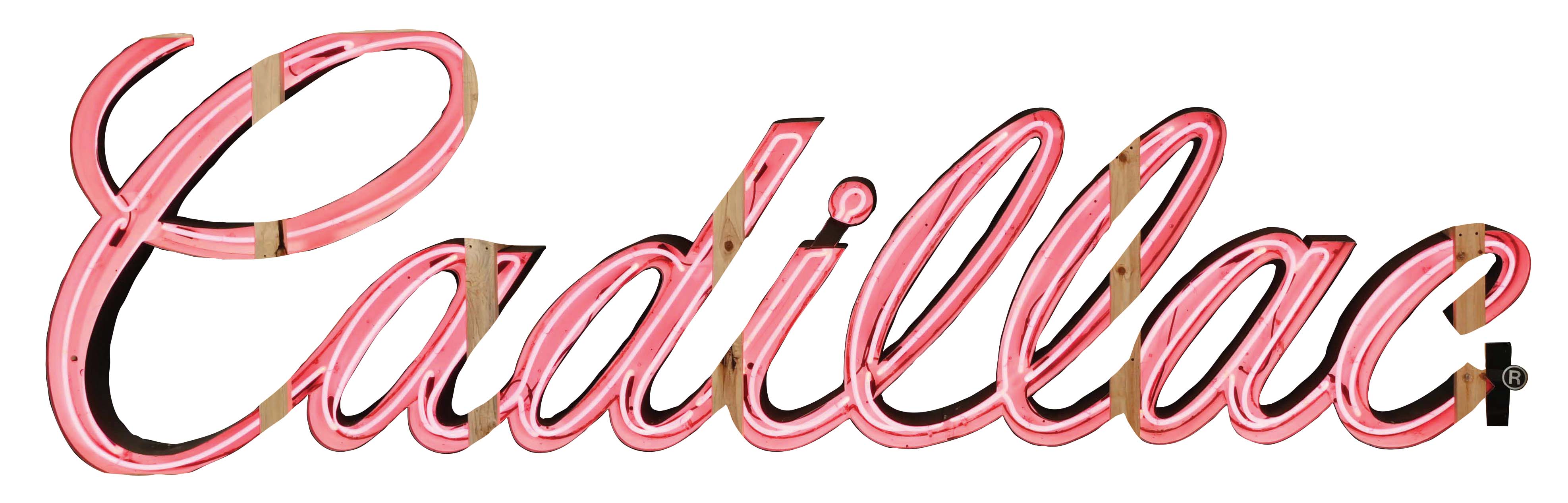 Lot Detail CADILLAC DEALERSHIP NEON SIGN.