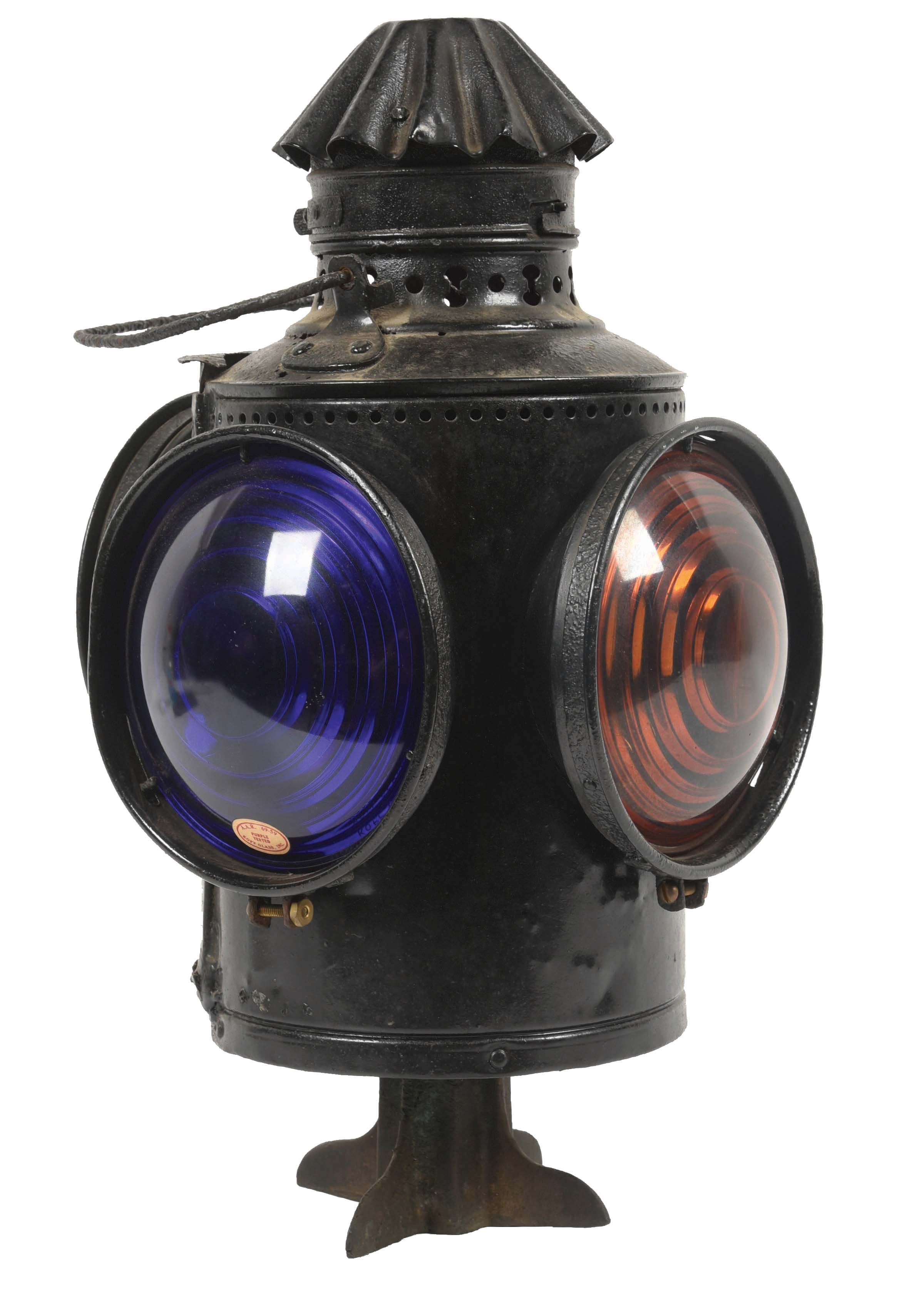 Lot Detail ERIE RR SWITCH LAMP.