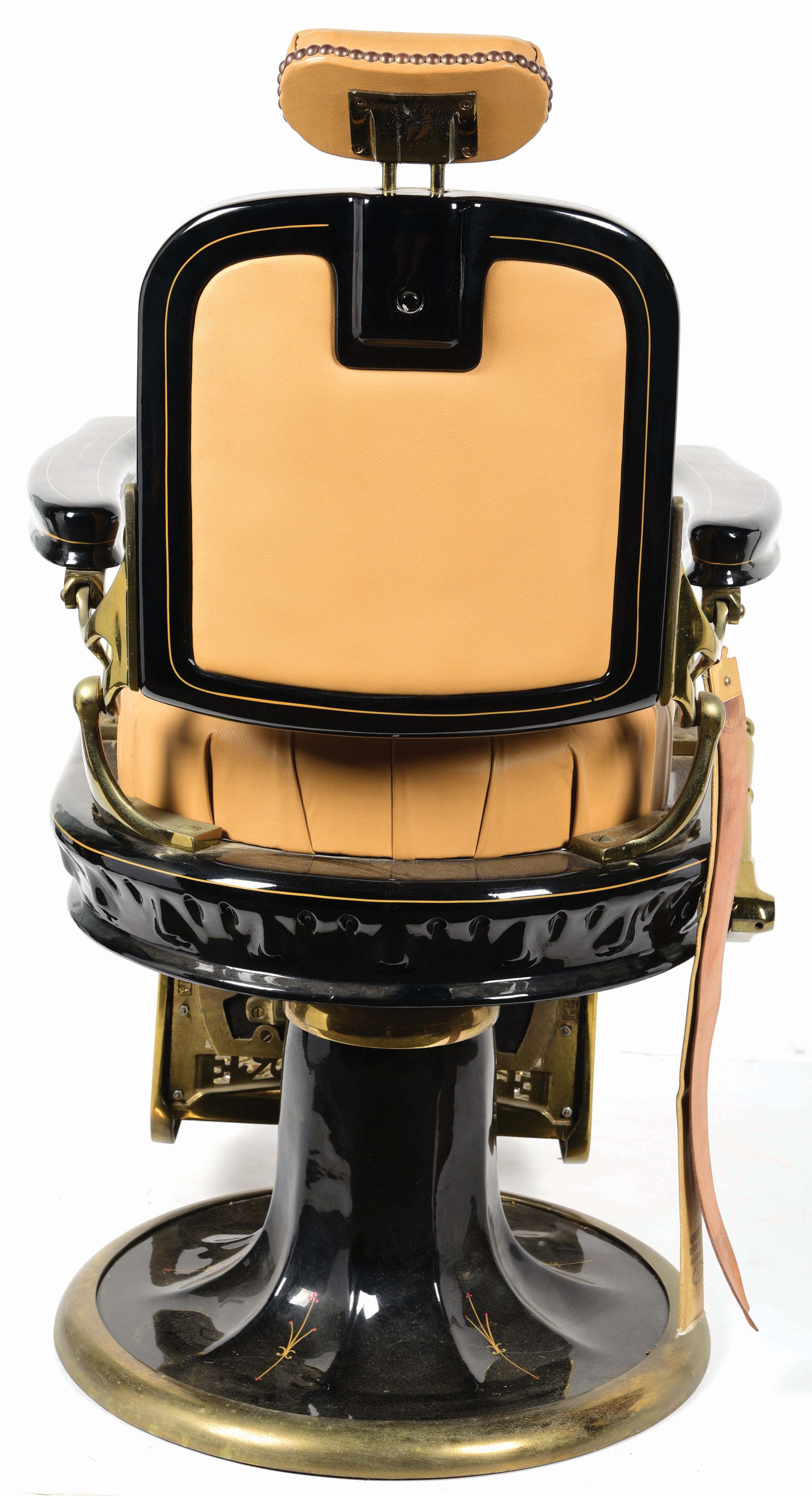 Lot Detail ANTIQUE KOKEN BARBER CHAIR.