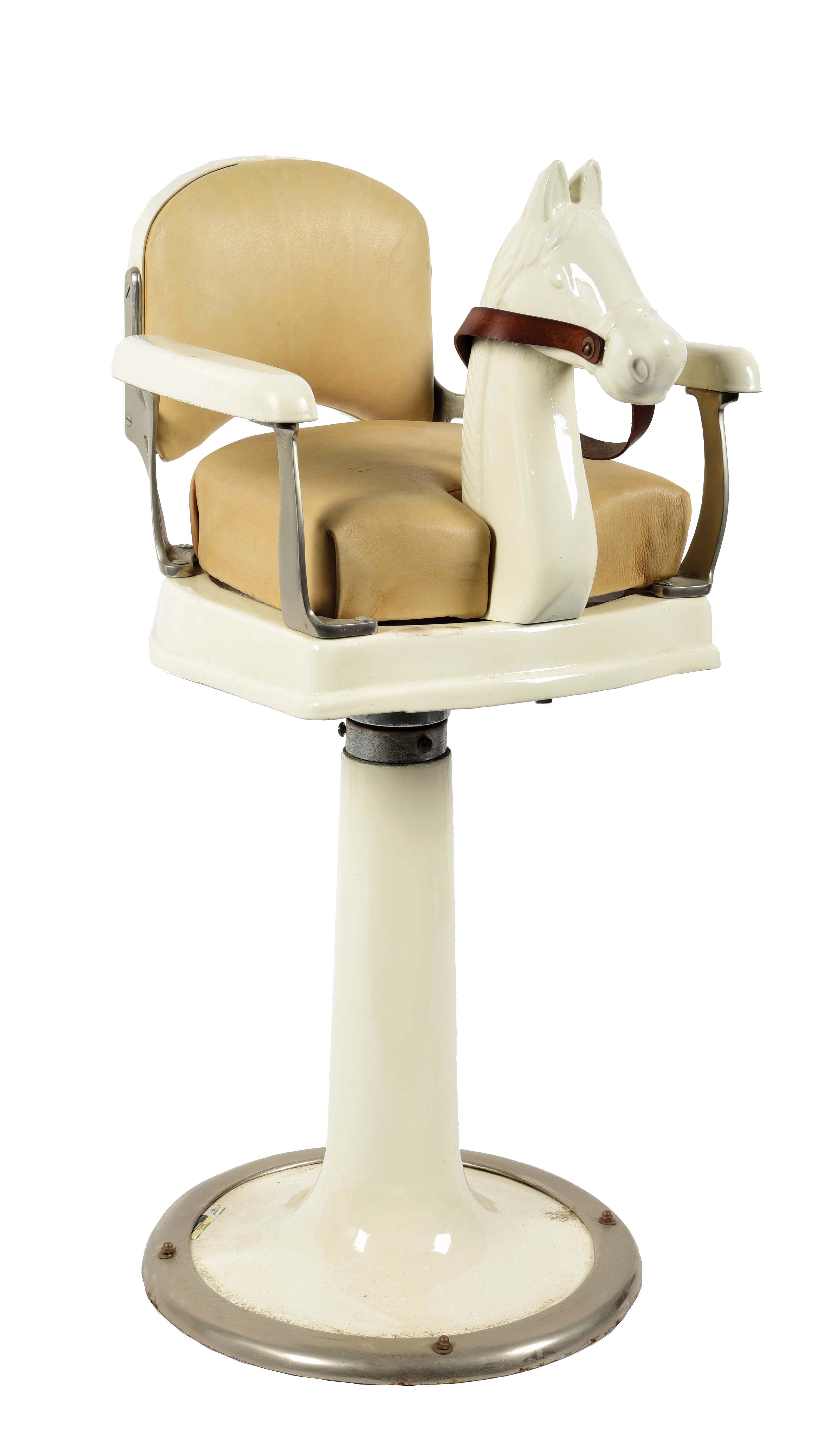 Lot Detail PORCELAIN CHILD'S BARBER CHAIR.