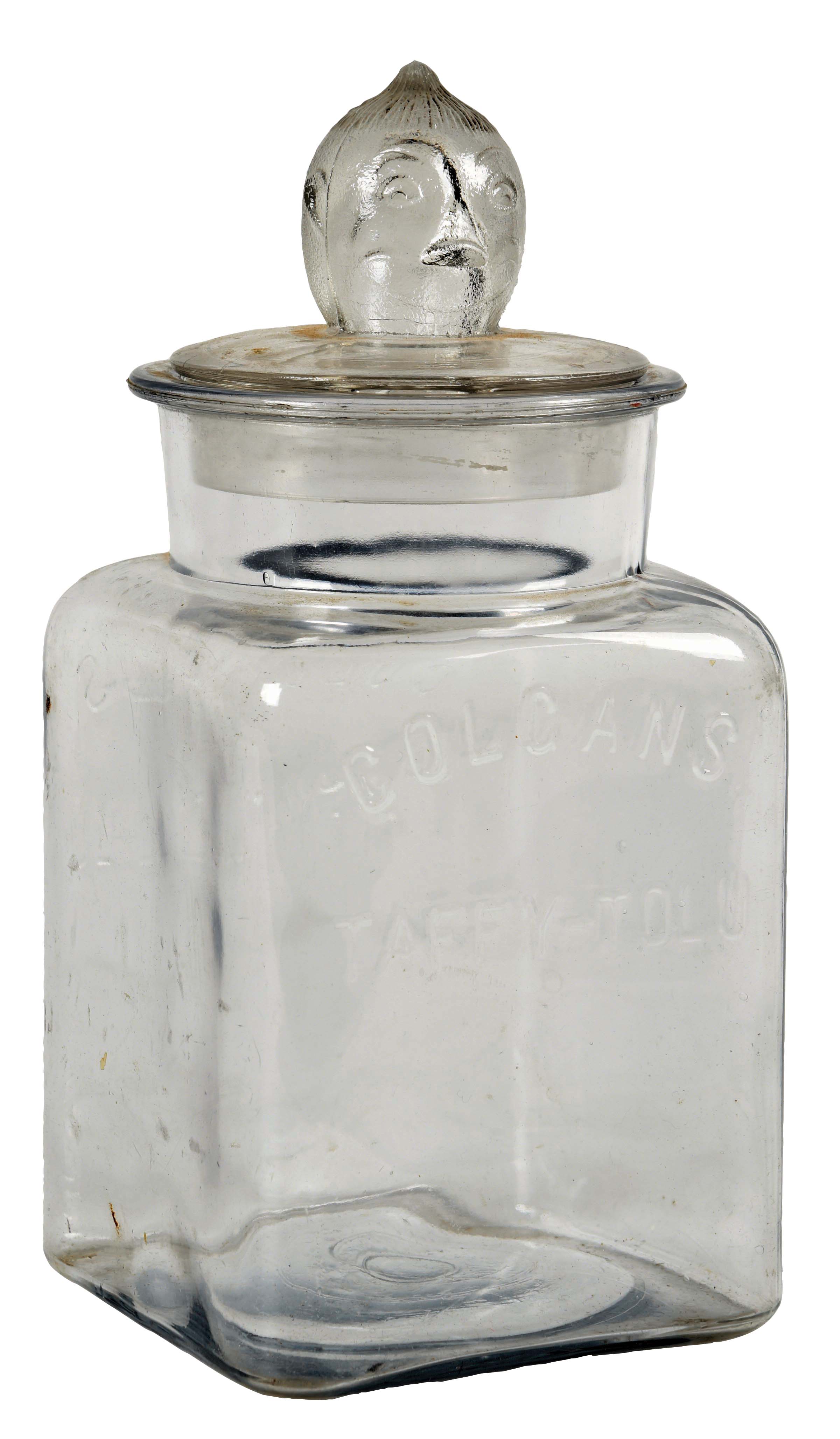 Lot Detail COLGANS TAFFYTOLU CHEWING GUM DISPLAY JAR.