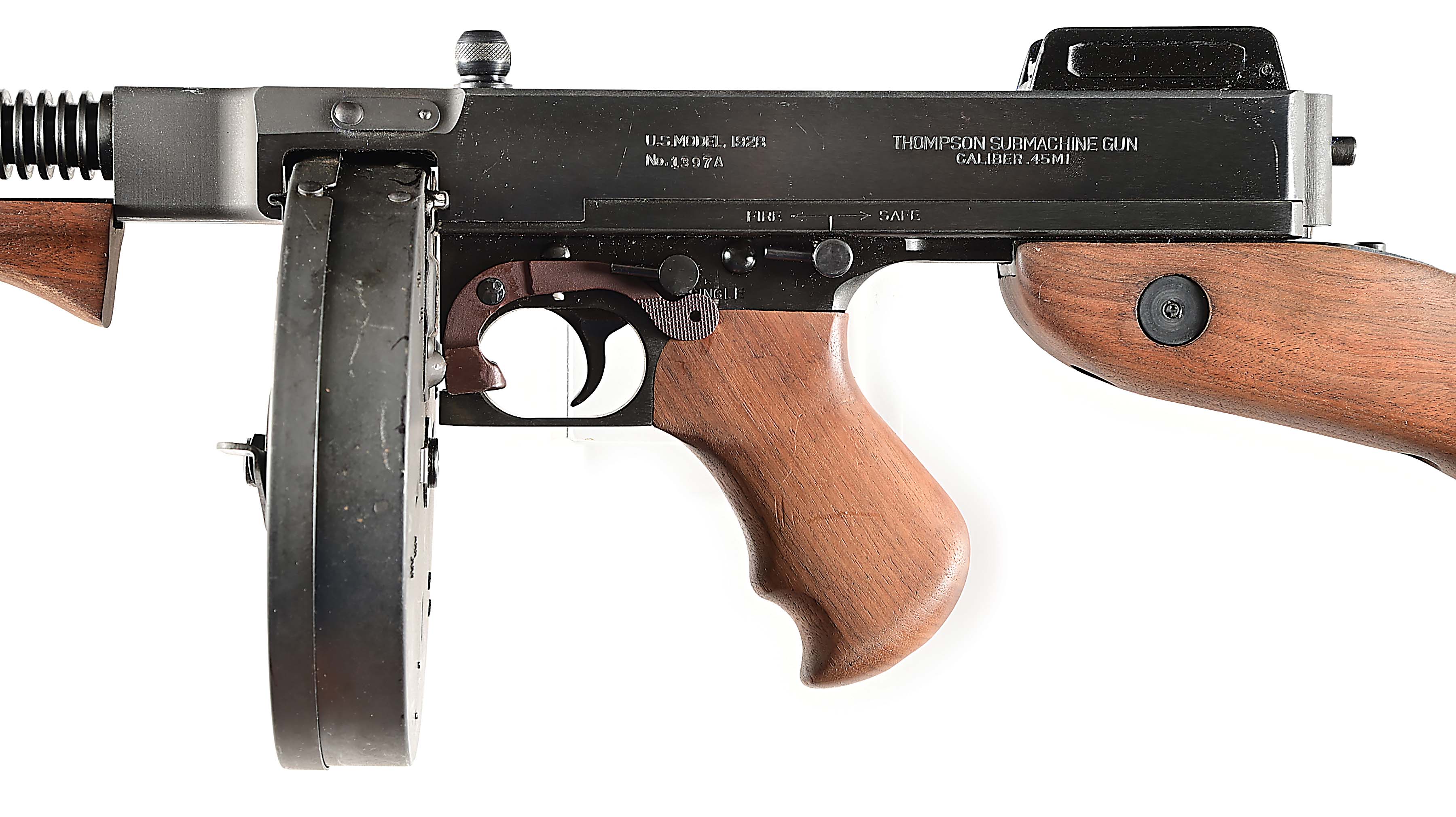 Lot Detail (N) HIGH CONDITION WEST HURLEY AUTO ORDNANCE MODEL 1928