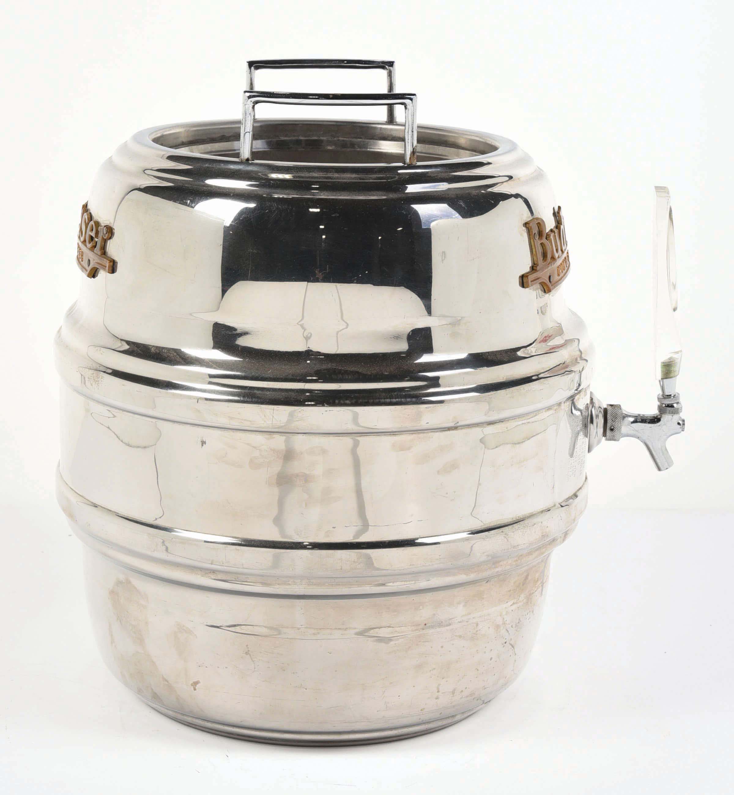 Lot Detail LONDON & PETROLIA BARREL CO. BUDWEISER BEER DISPENSER