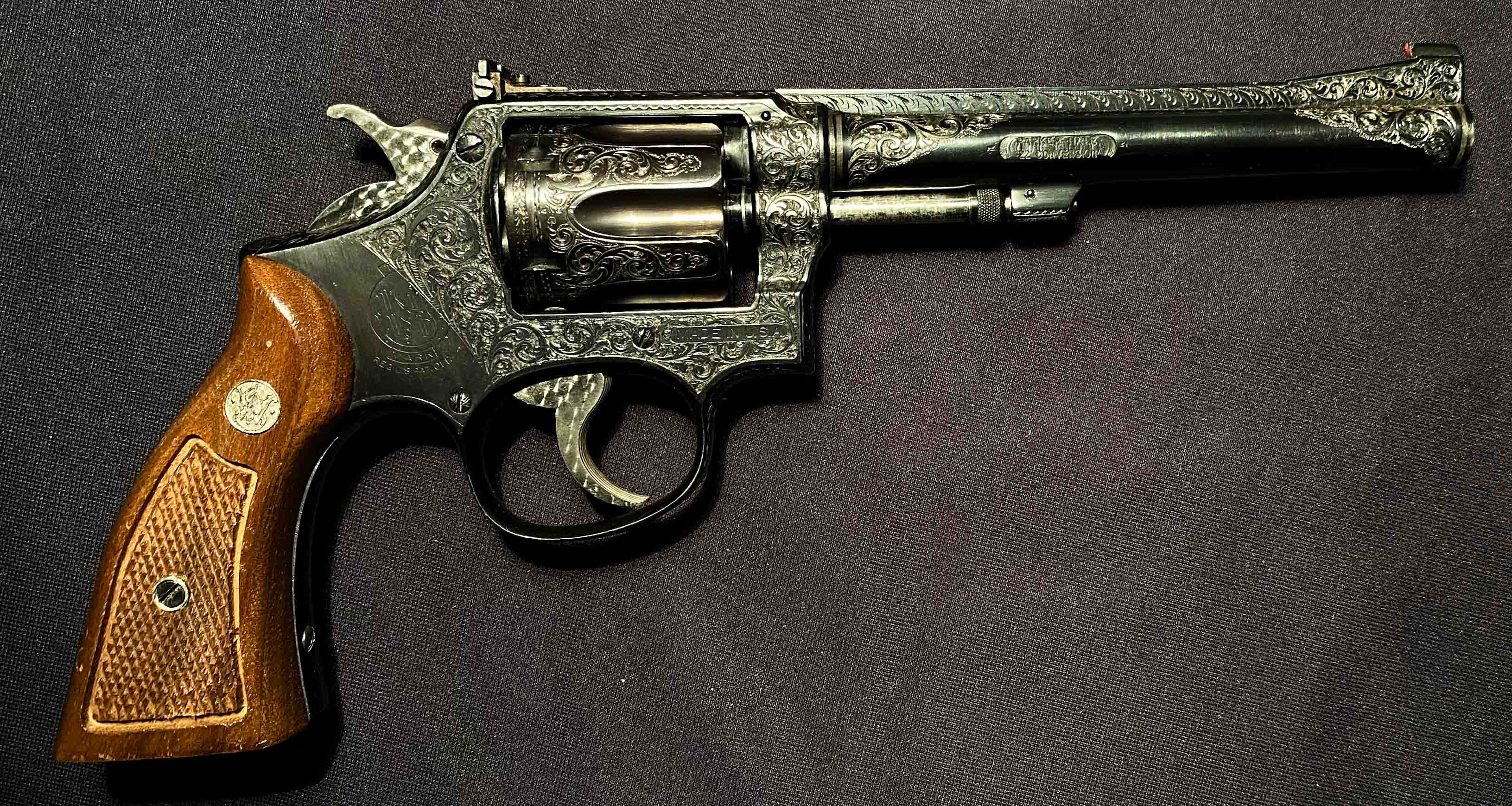 Smith & Wesson Mod. Hand Ejector, Parker Hale Conversion .22, .22 Mag