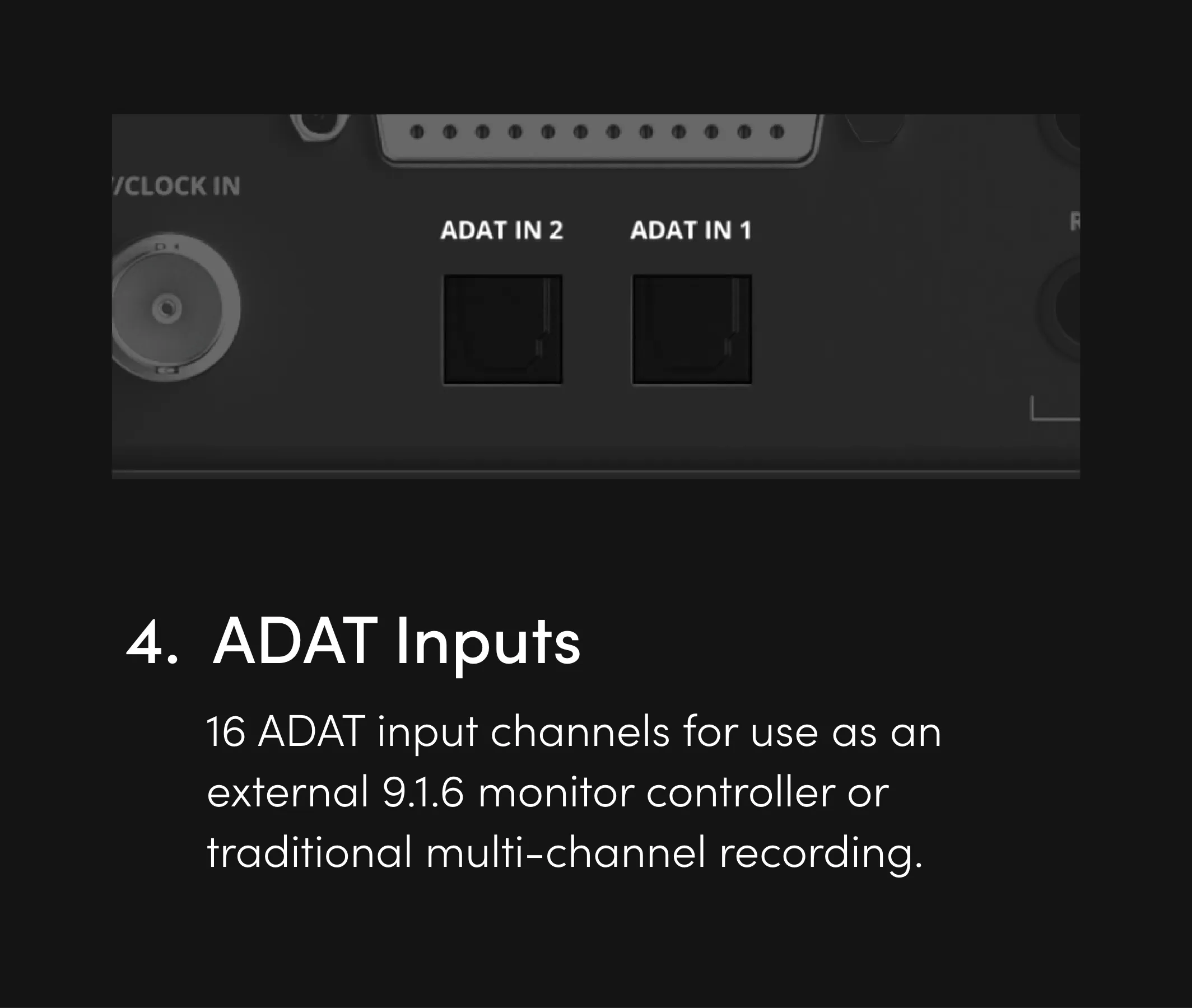 ORIA Immersive Audio Interface and Monitor Controller Audient