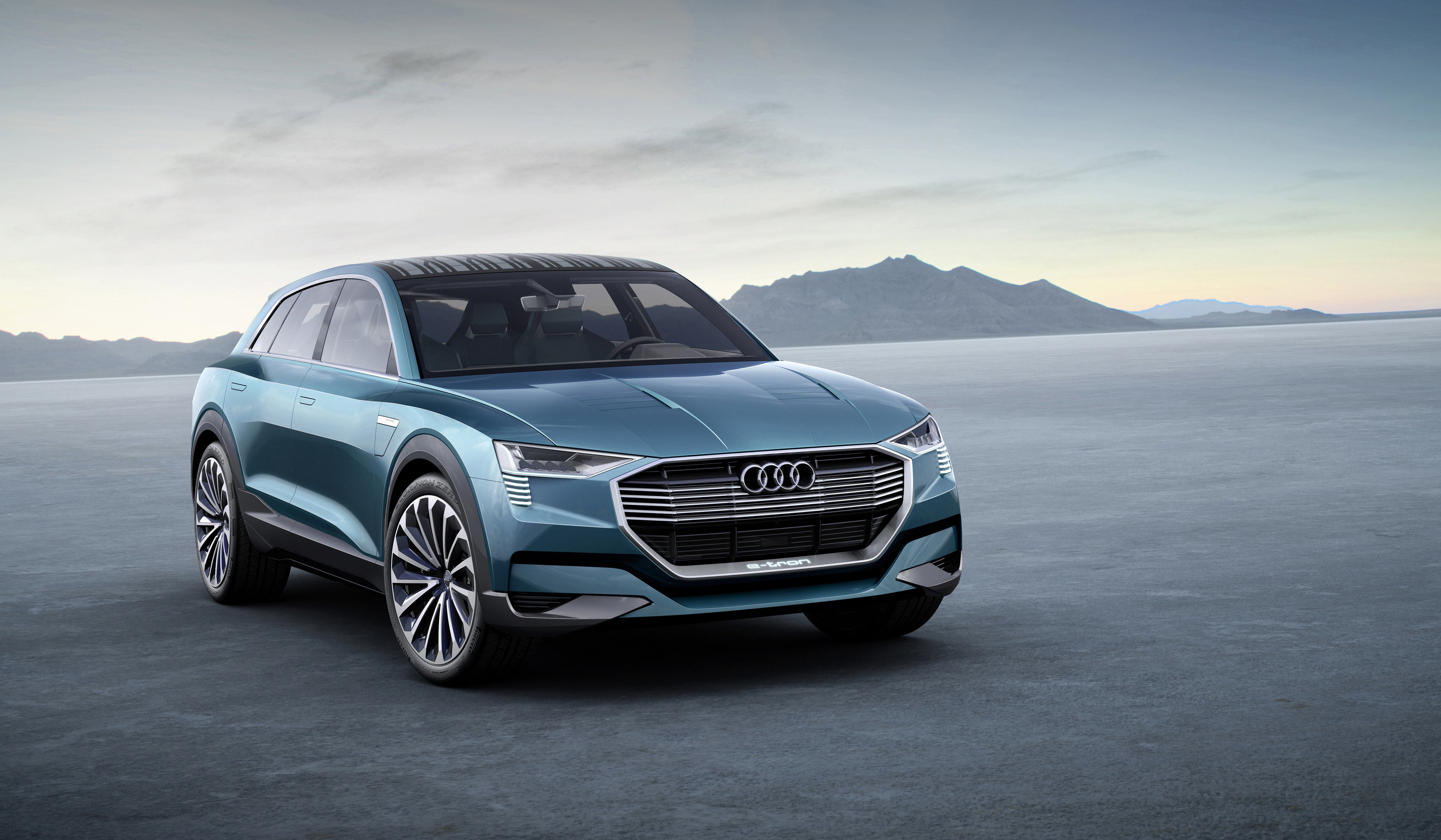 Audi etron Quattro Concept Electric Driving Pleasure with no