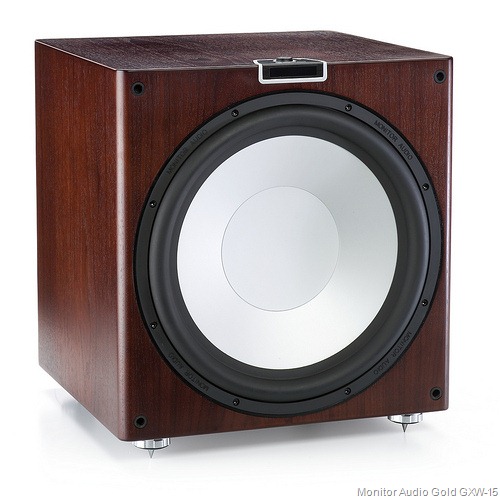 Een prachtige monitor speaker met bijpassende subwoofer. Een heerlijk