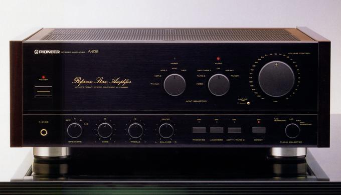 Pioneer in specifications of Pioneer A-838