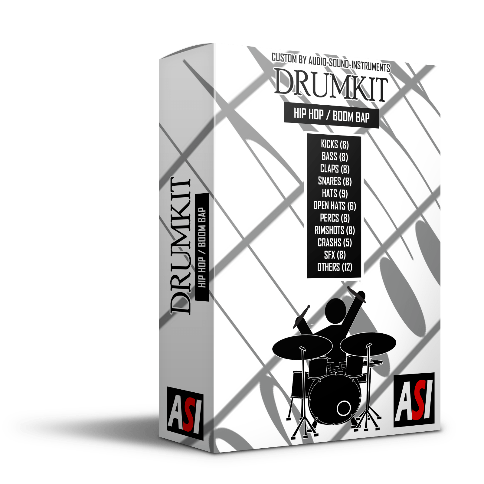 DRUMKIT Hip hop / Boom bap AudioSoundInstrumentsAudioSound