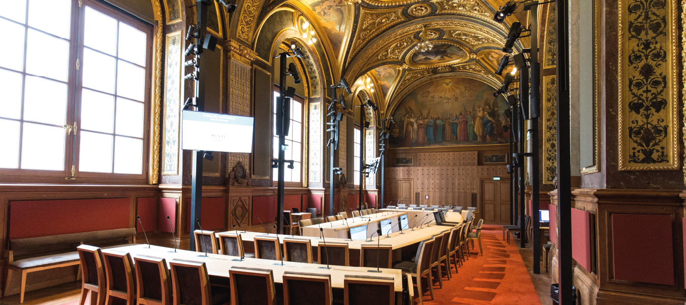 Une salle René Monory aux multiples visages L'Audiothèque du Sénat