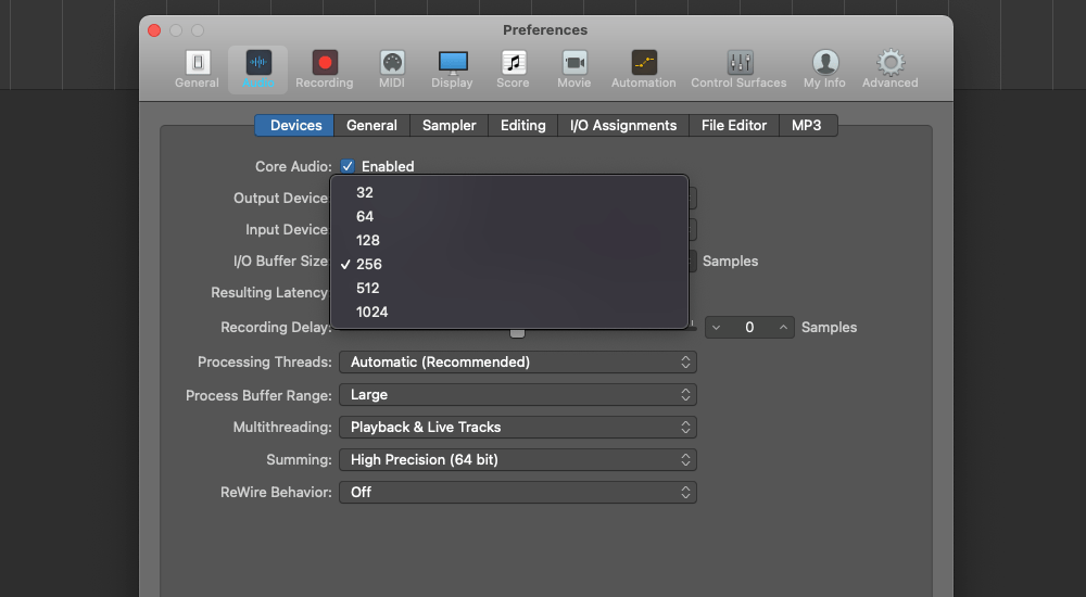 Fix Logic Pro X System Overload Error [2021]