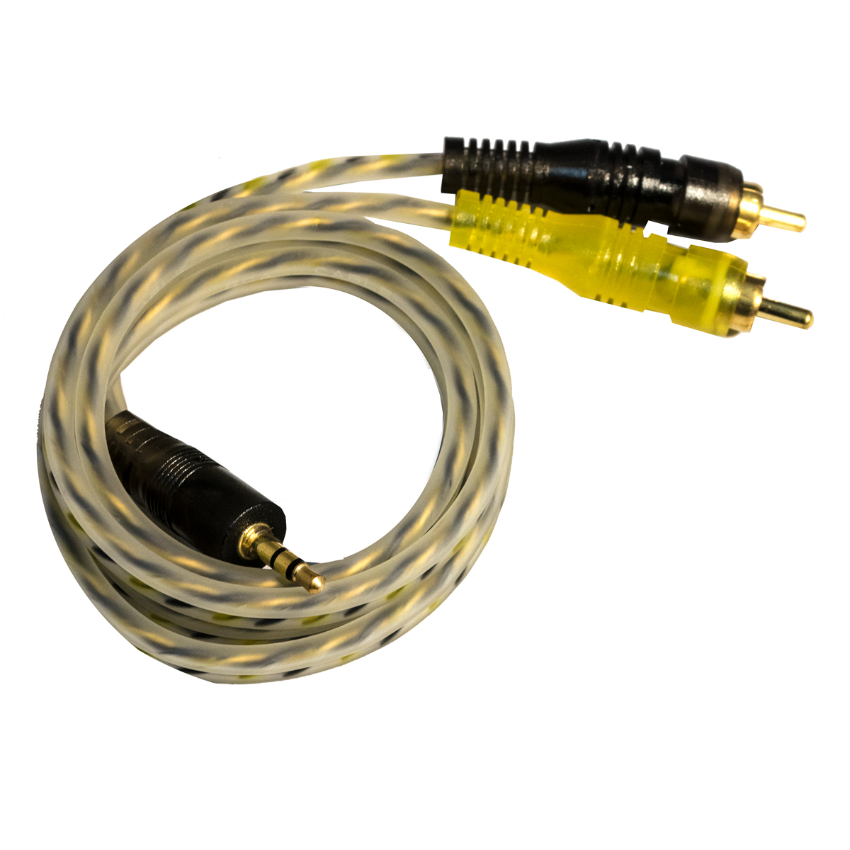 Cable de 2 RCA a 1 plug 3.5mm 90cm Audiobahn