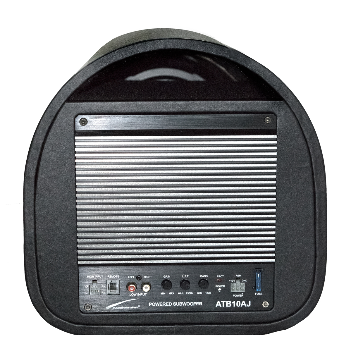 Cajón de Bajos Amplificado para Auto 10″ ATB10AJ Audiobahn