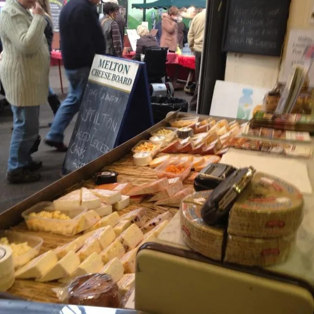 The Sourdough School / Melton Mowbray Farmers Market Cheese stall