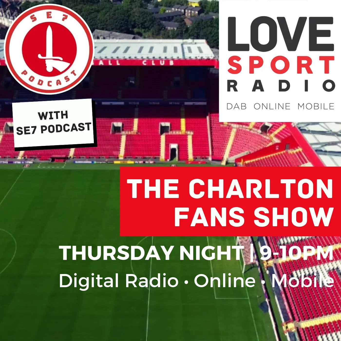 Charlton Fans Show on Love Sport Radio