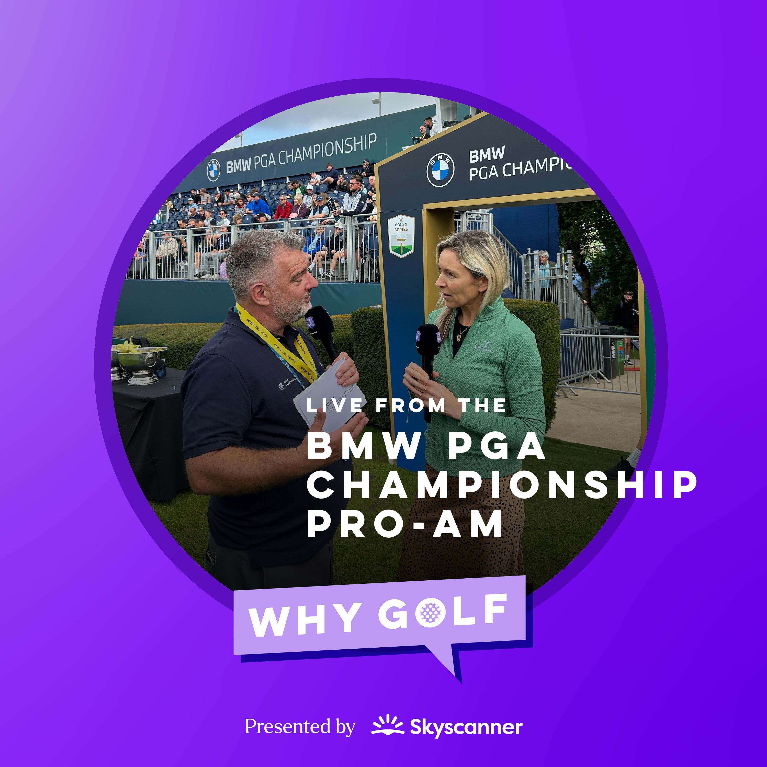 BMW PGA Championship ProAm with Michael McIntyre, Dougray Scott, Matt