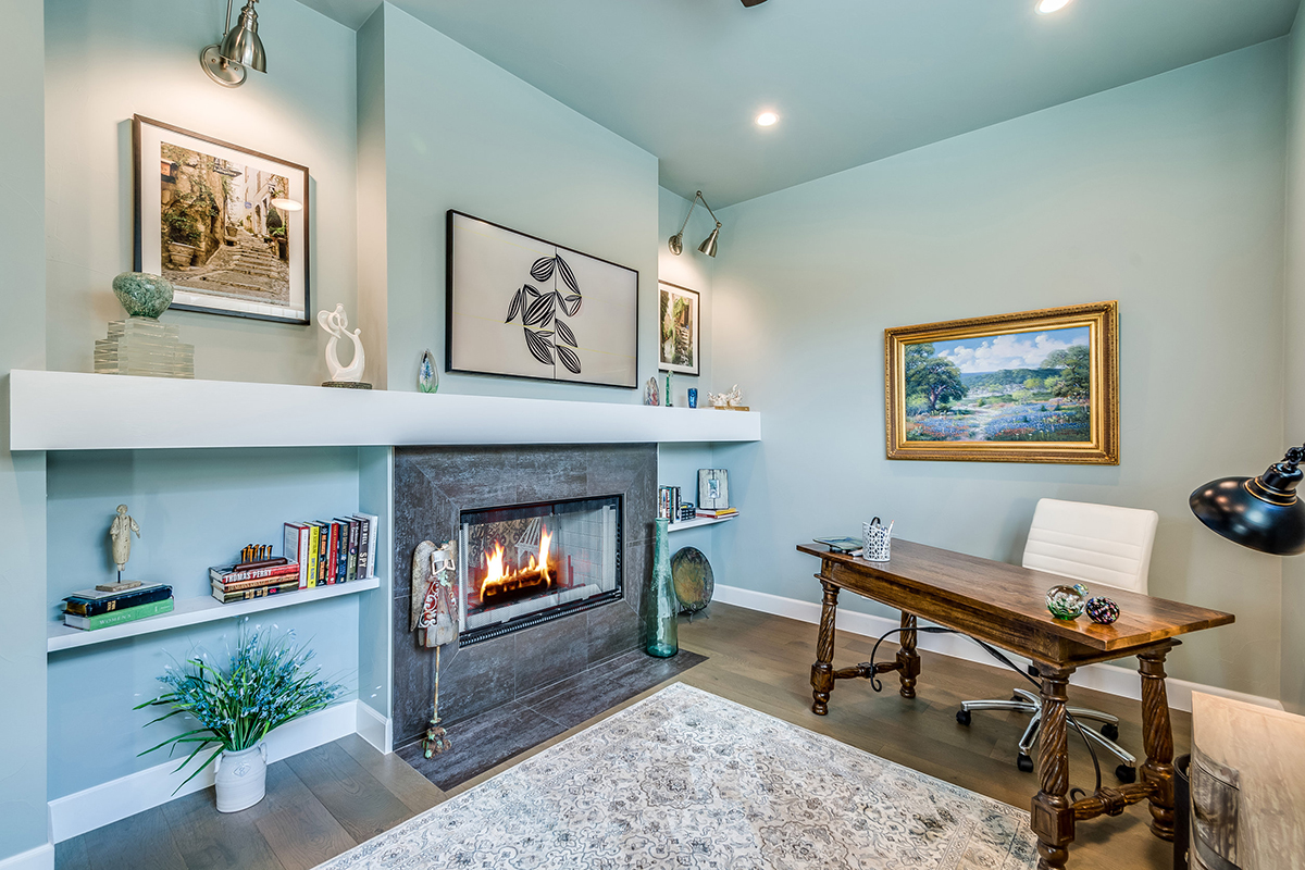 How To Hide a Soundbar on a Fireplace Mantel