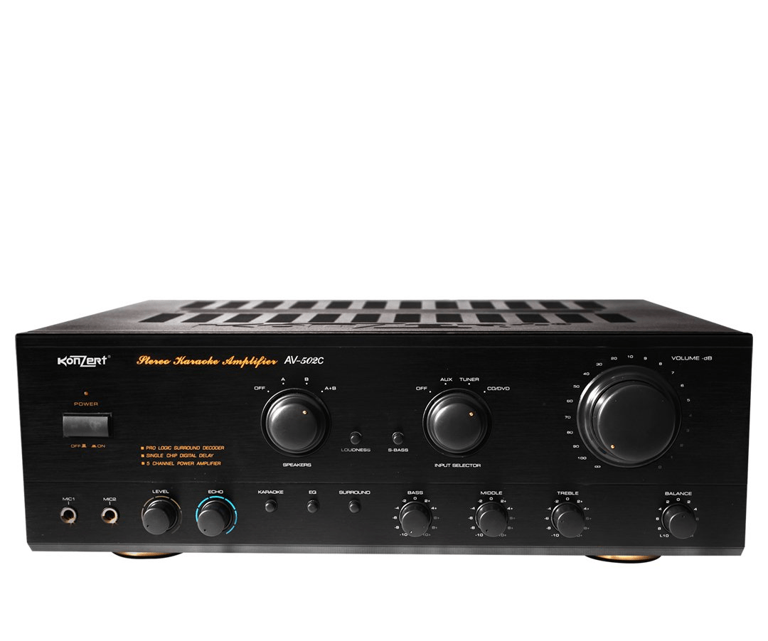 Konzert AV-502C Amplifier - Dagupan Audio Electronics