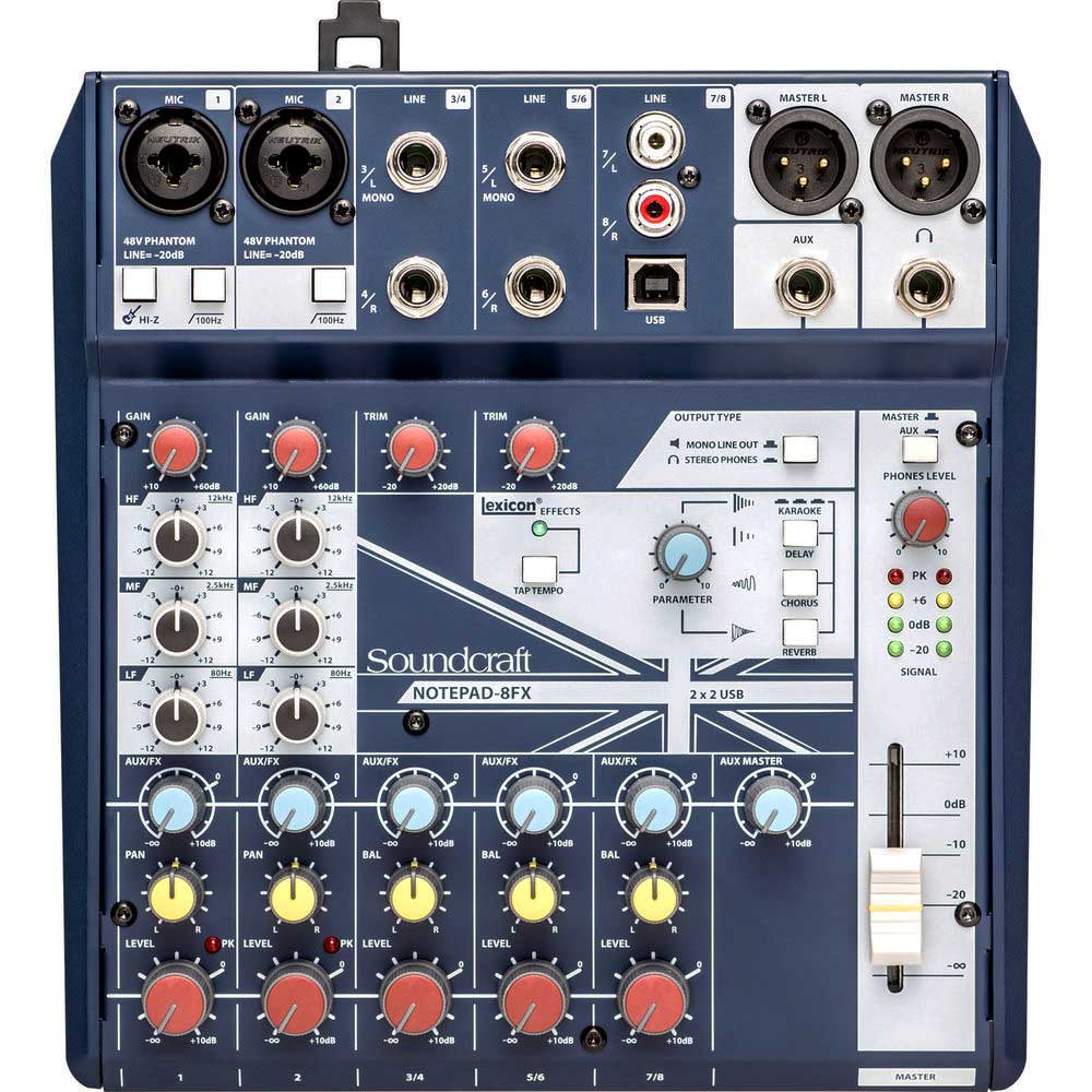 UI 12 SOUNDCRAFT DIGITAL MIXER CONSOLA AUDIOFANS UI12
