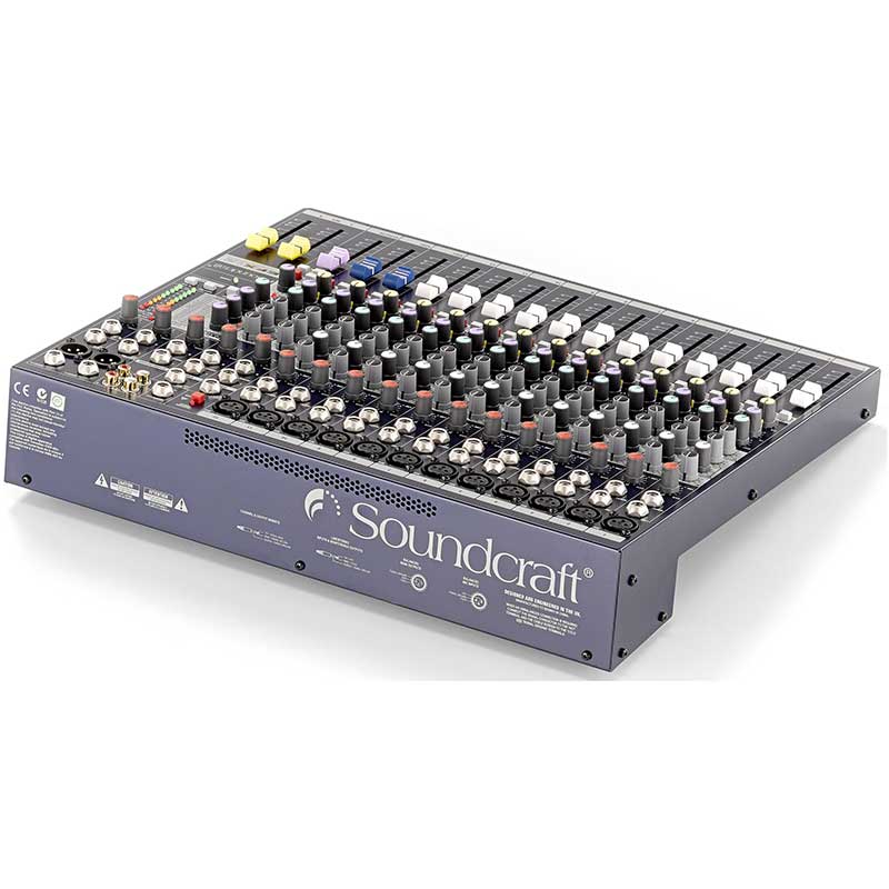 Consola Análoga Soundcraft EFX12 con Efectos audiofans