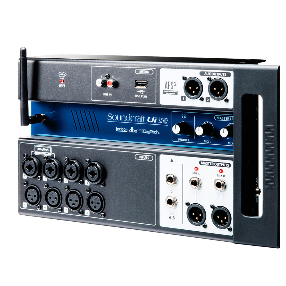 UI 12 SOUNDCRAFT DIGITAL MIXER CONSOLA AUDIOFANS UI12