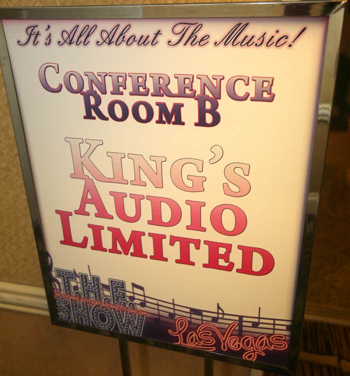 THE Show 2012 (at CES) Kings Audio Audio Federation