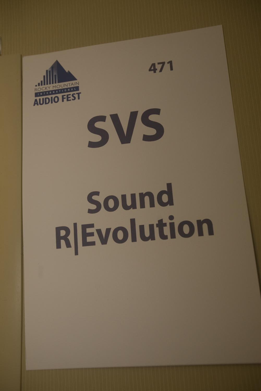 SVS Sound REvolution RMAF 2014 Audio Federation