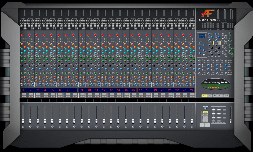 Basic Console Overview AudioFusion