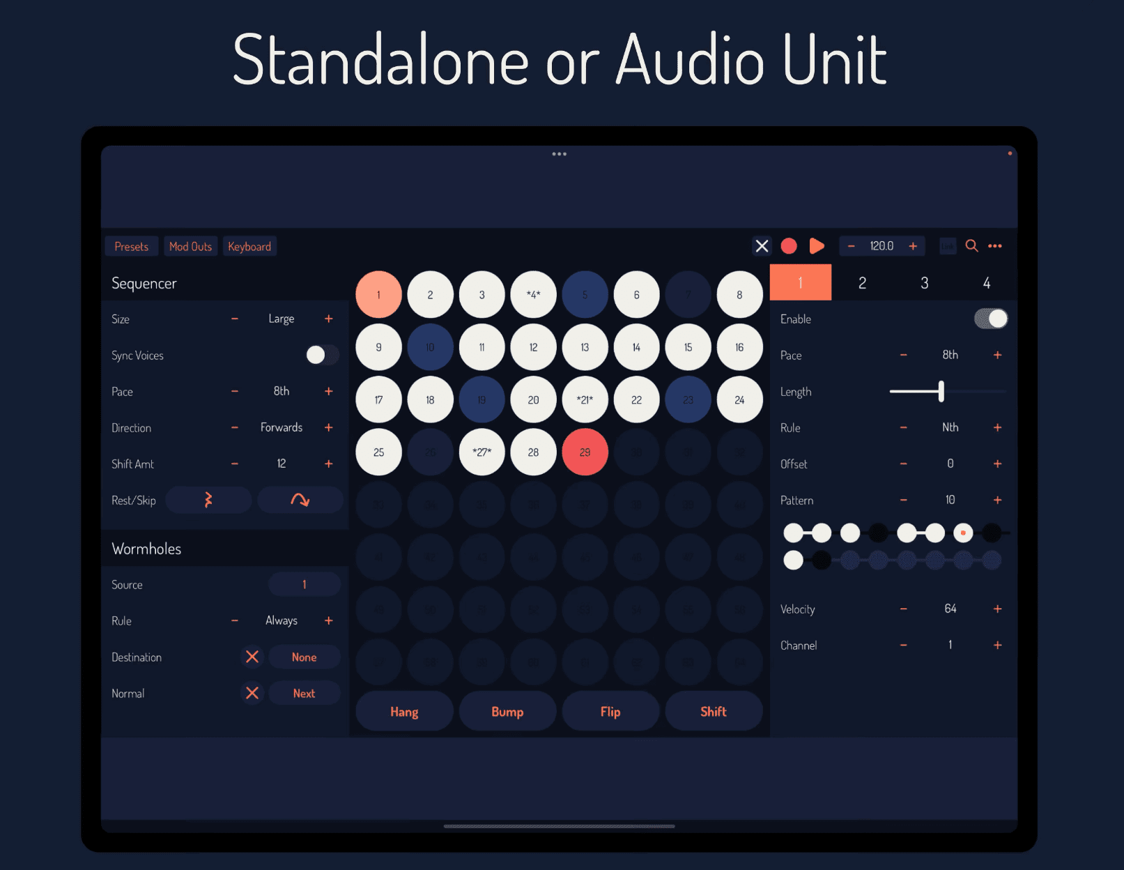 OODA MIDI Sequencer, 1 App Built with AudioKit AudioKit Pro