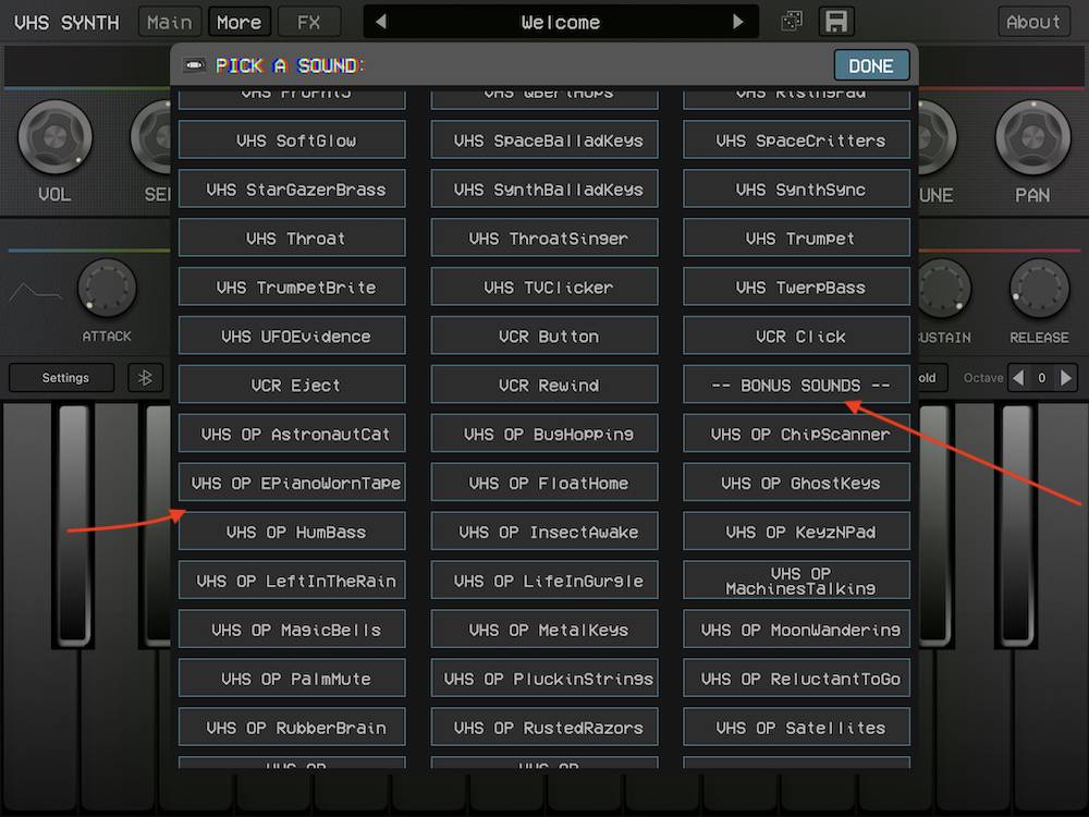 VHS Synth AudioKit Pro