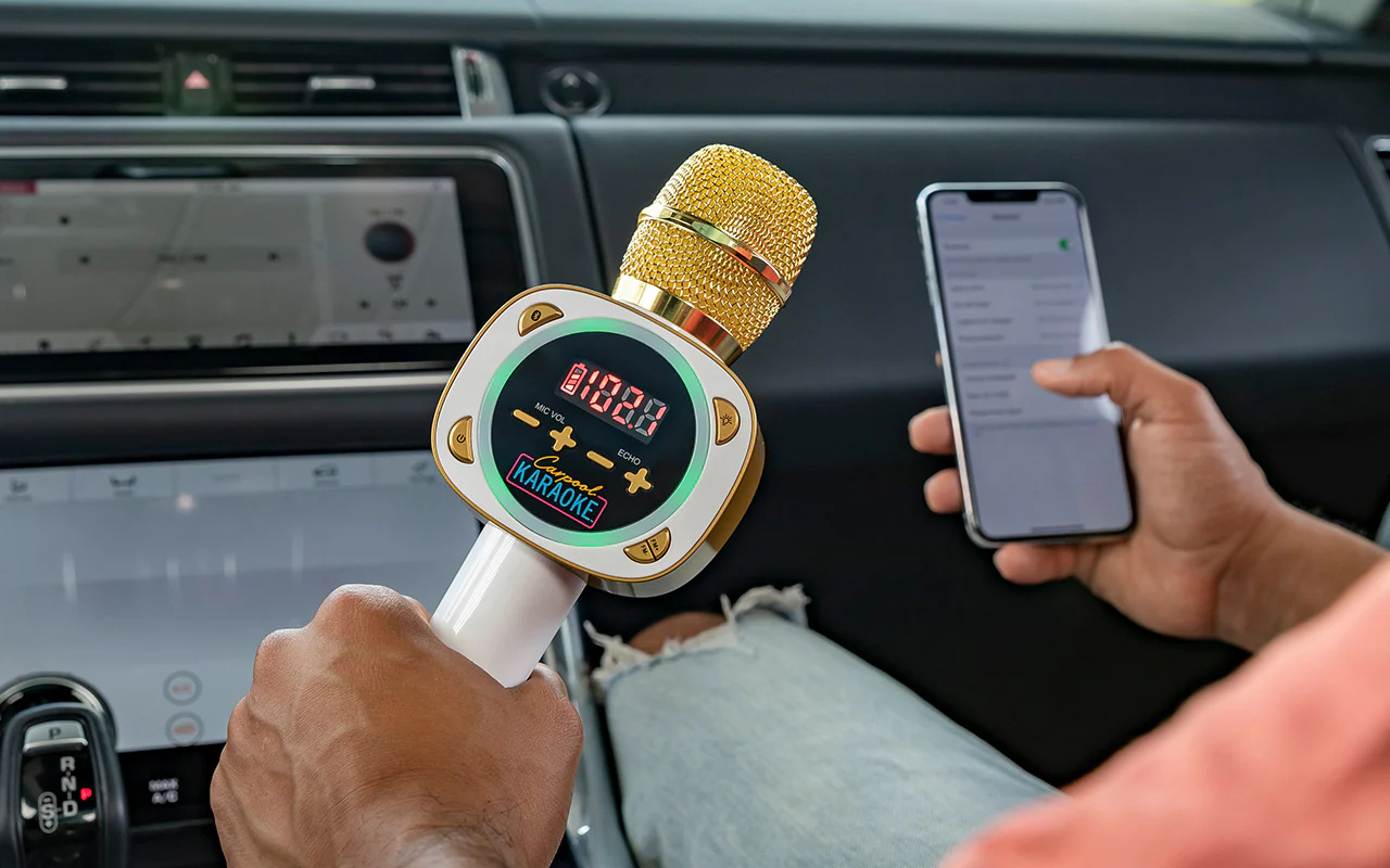 How To Use The Carpool Karaoke Microphone | Audiolover